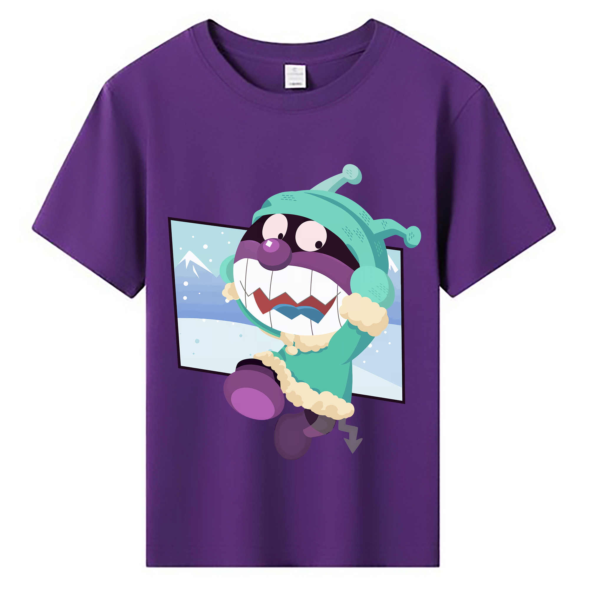 （画像用） アンパンマン Anpanman 綿100％キッズTシャツ（フロントプリント）