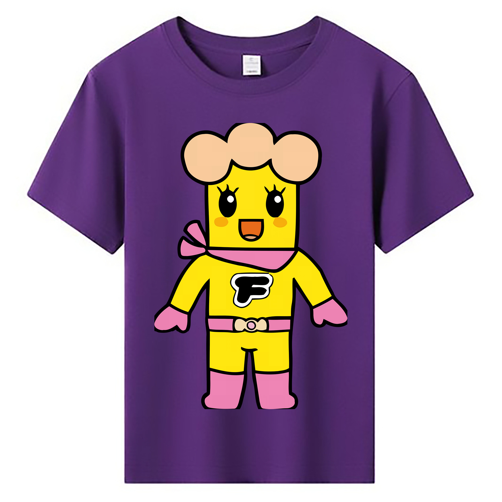 （画像用） アンパンマン Anpanman 綿100％キッズTシャツ（フロントプリント）