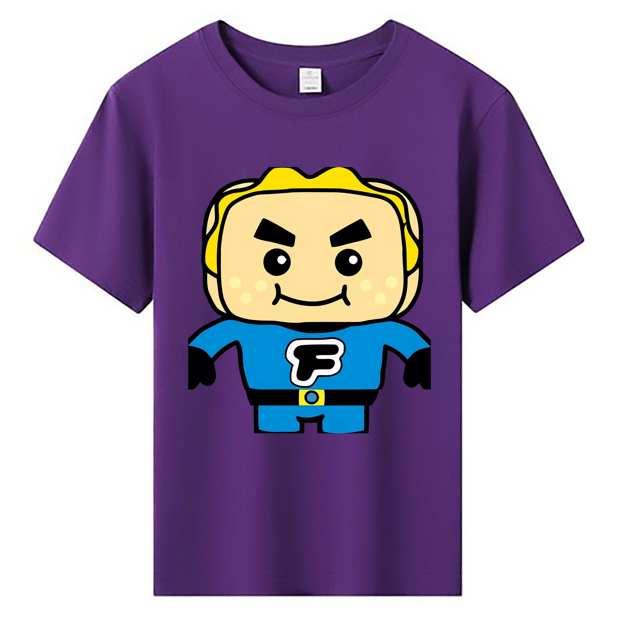 （画像用） アンパンマン Anpanman 綿100％キッズTシャツ（フロントプリント）