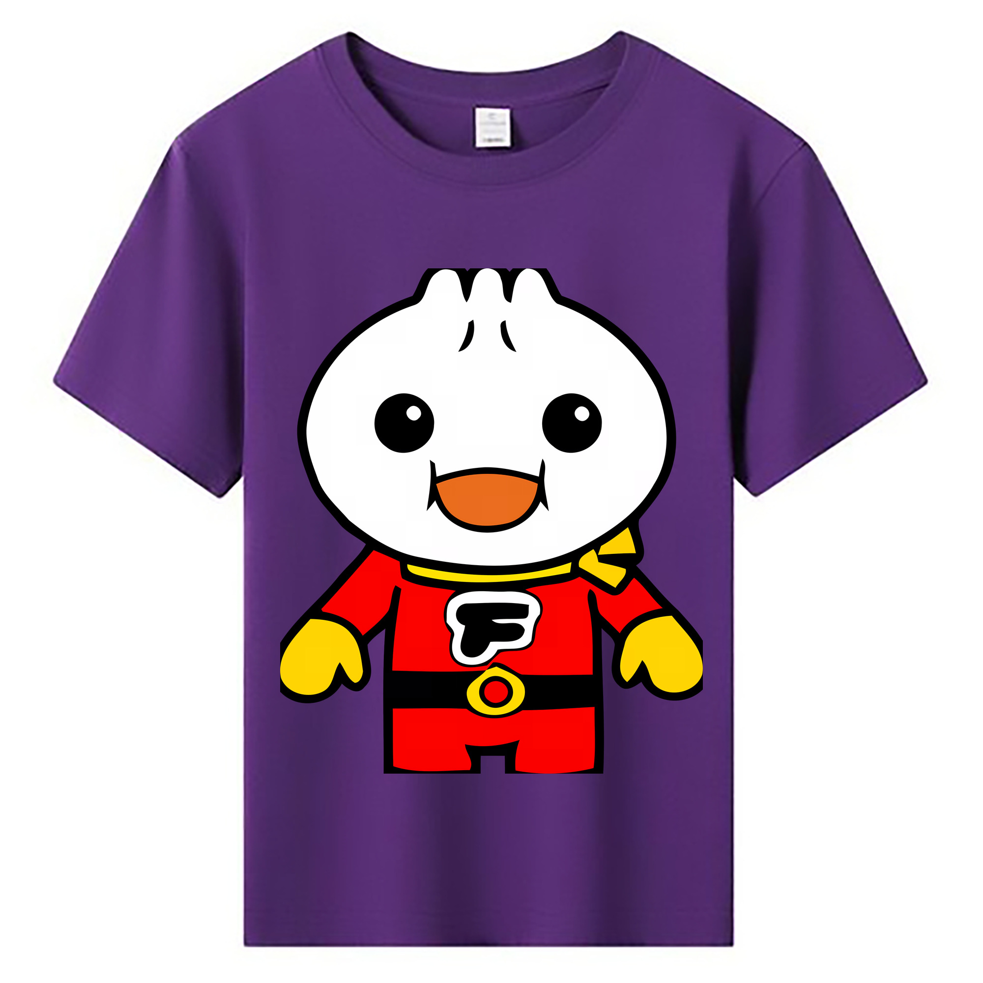 （画像用） アンパンマン Anpanman 綿100％キッズTシャツ（フロントプリント）