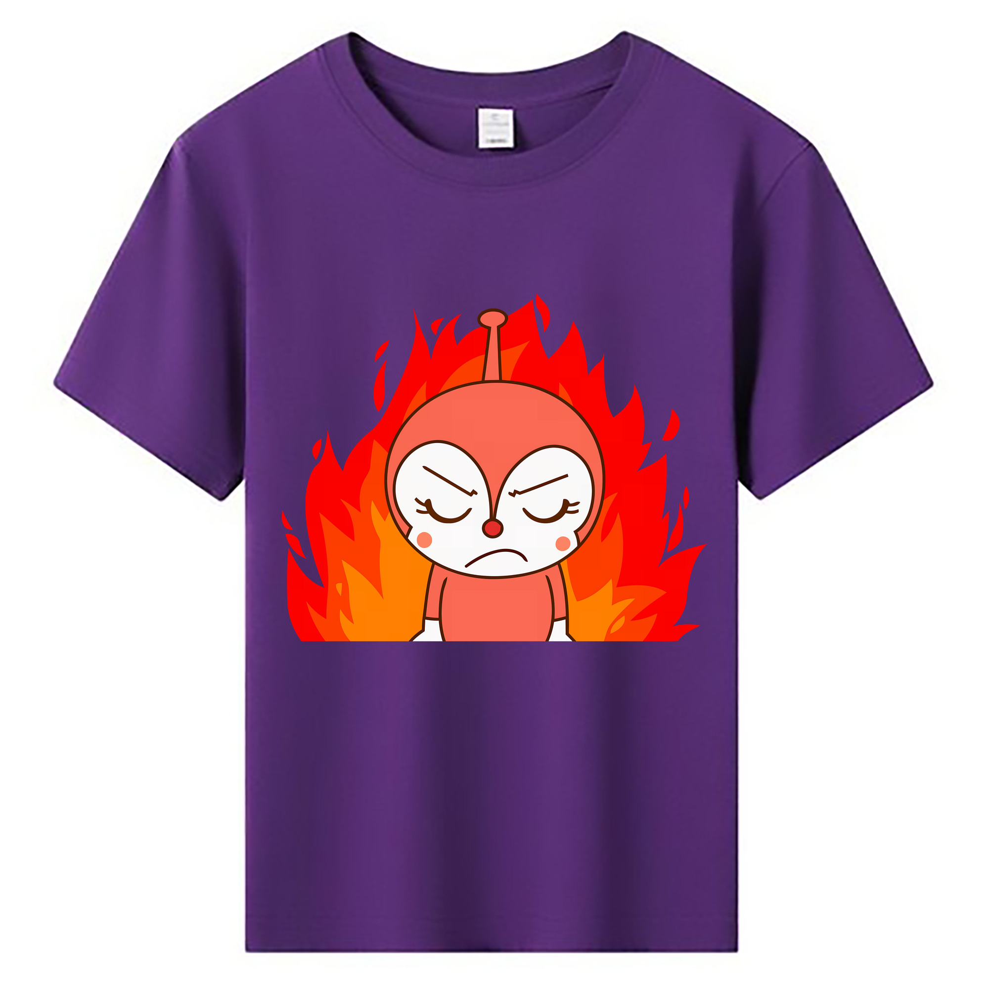 （画像用） アンパンマン Anpanman 綿100％キッズTシャツ（フロントプリント）