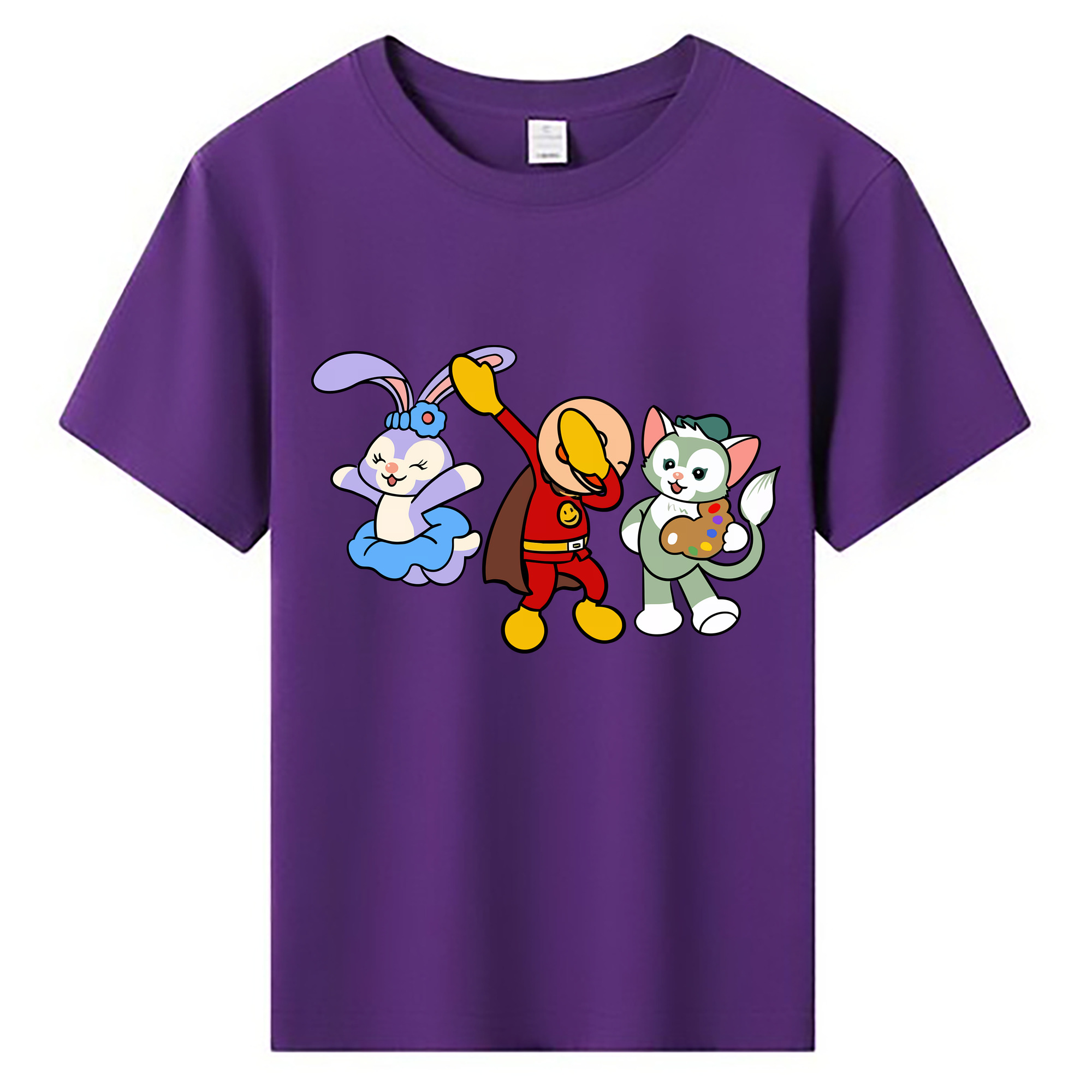 （画像用） アンパンマン Anpanman 綿100％キッズTシャツ（フロントプリント）