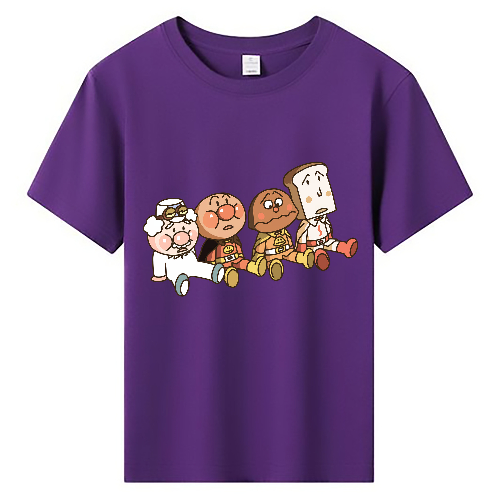 （画像用） アンパンマン Anpanman 綿100％キッズTシャツ（フロントプリント）