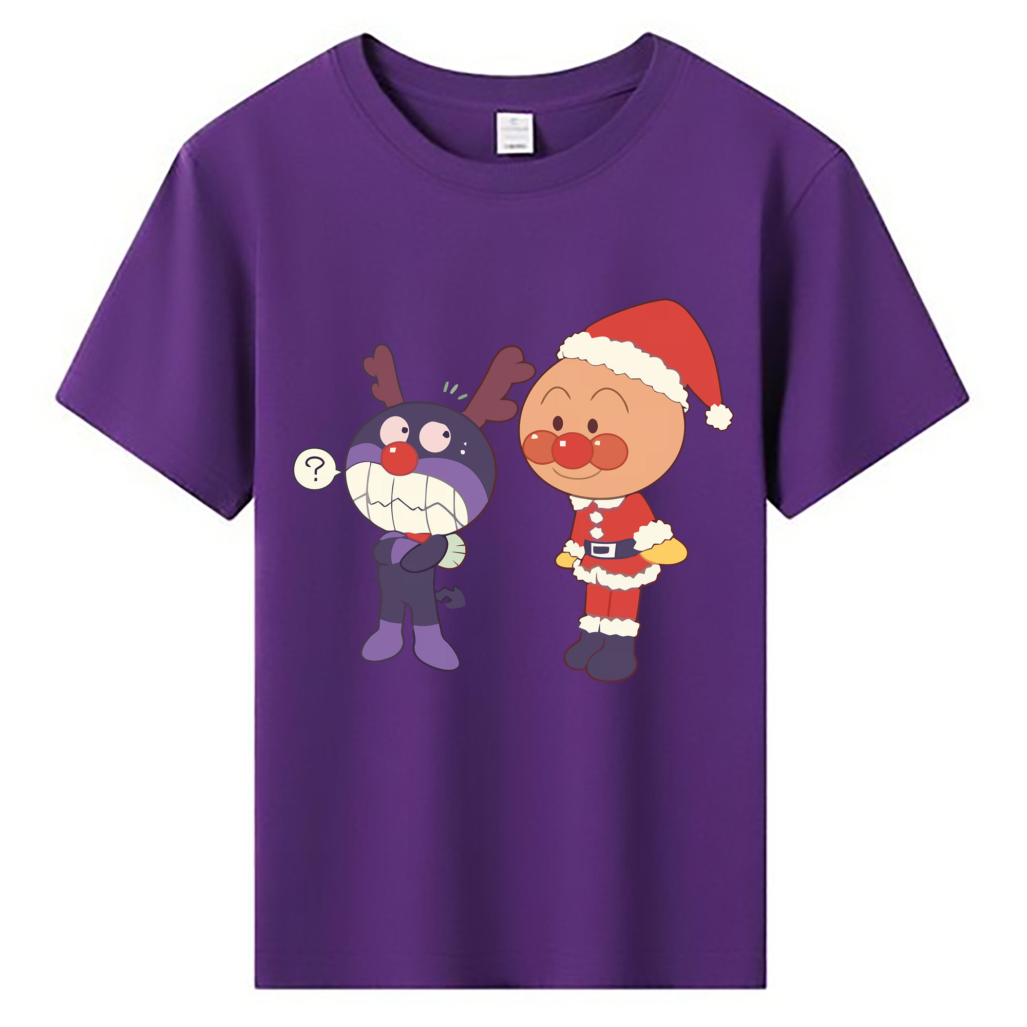 （画像用） アンパンマン Anpanman 綿100％キッズTシャツ（フロントプリント）