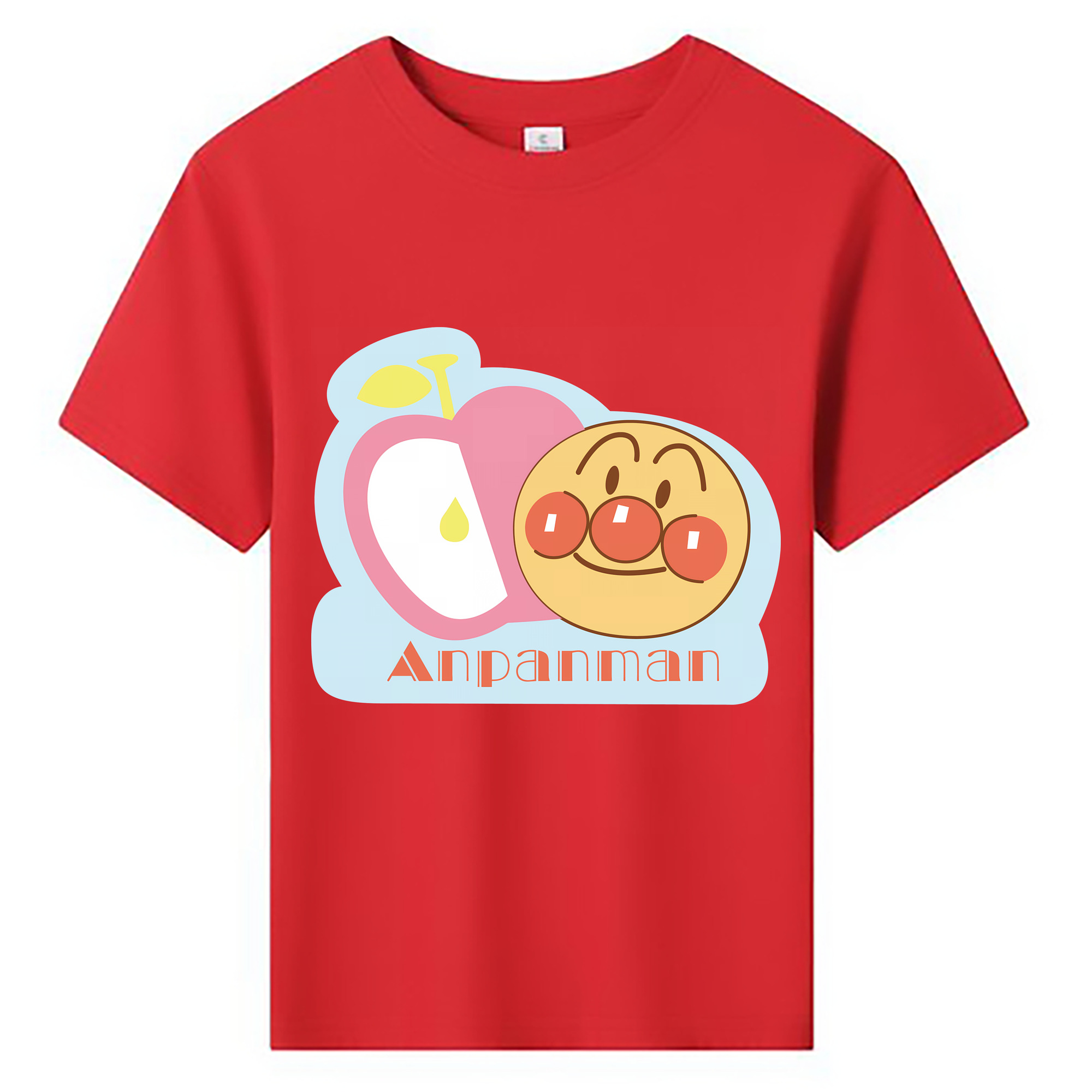 （画像用） アンパンマン Anpanman 綿100％キッズTシャツ（フロントプリント）
