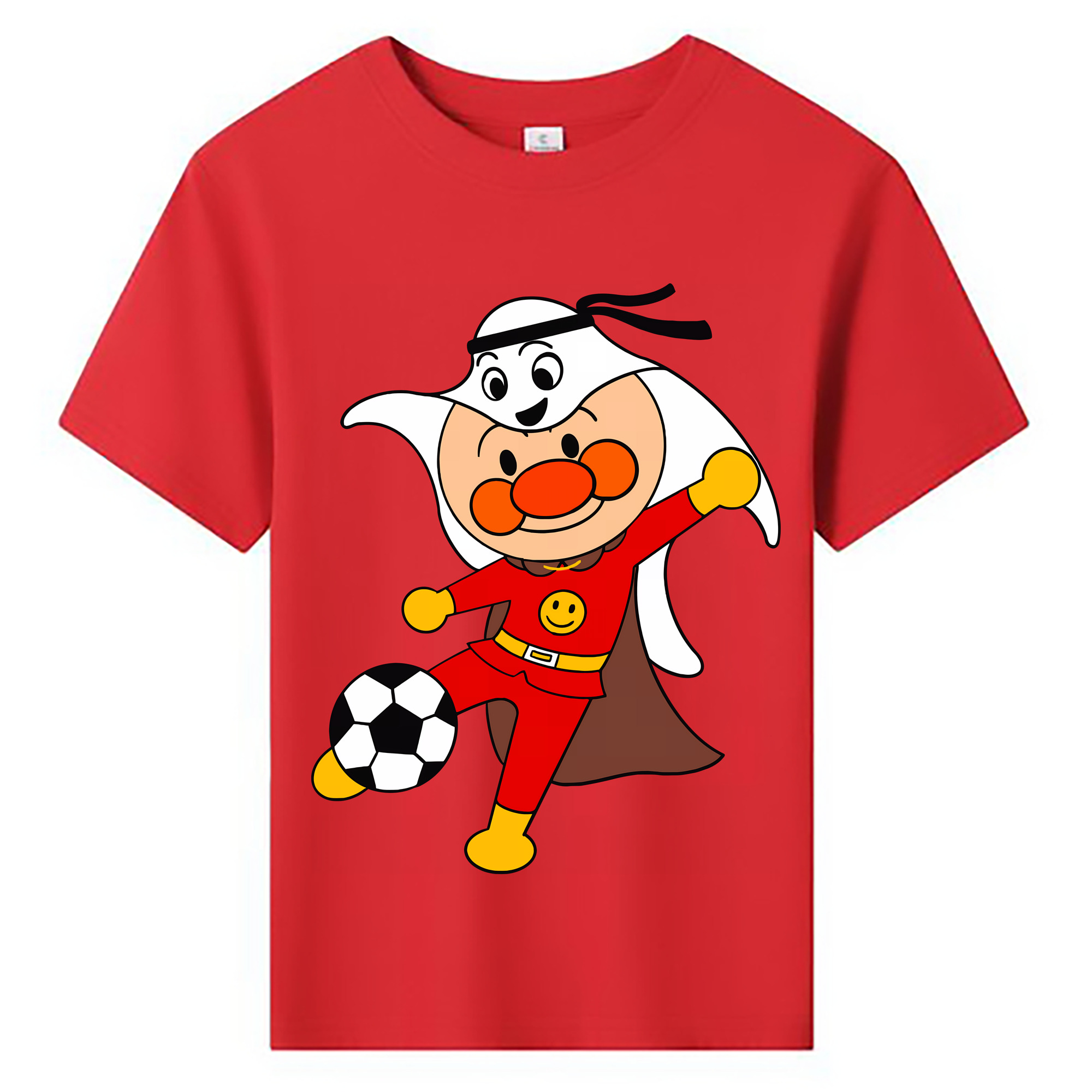 （画像用） アンパンマン Anpanman 綿100％キッズTシャツ（フロントプリント）