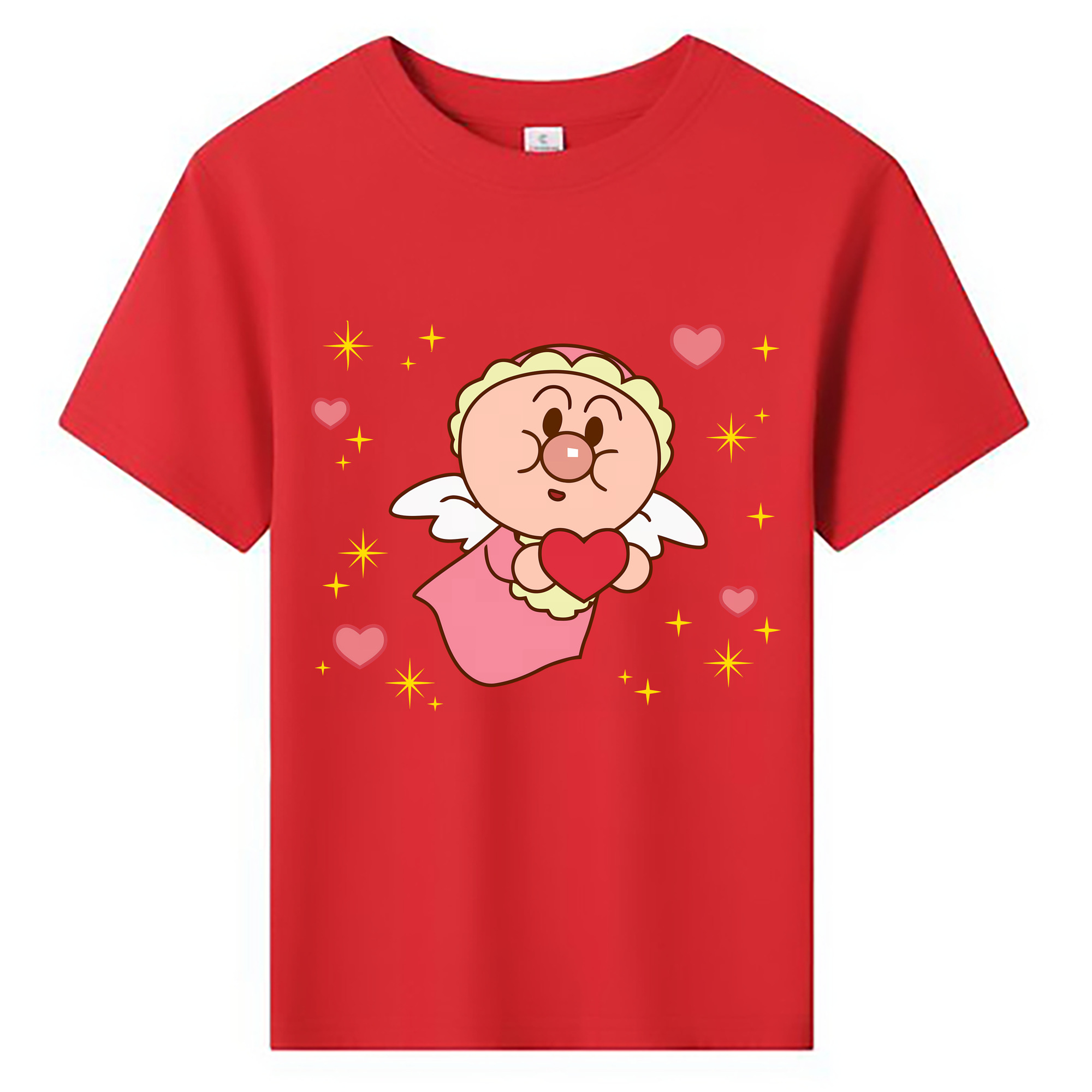（画像用） アンパンマン Anpanman 綿100％キッズTシャツ（フロントプリント）