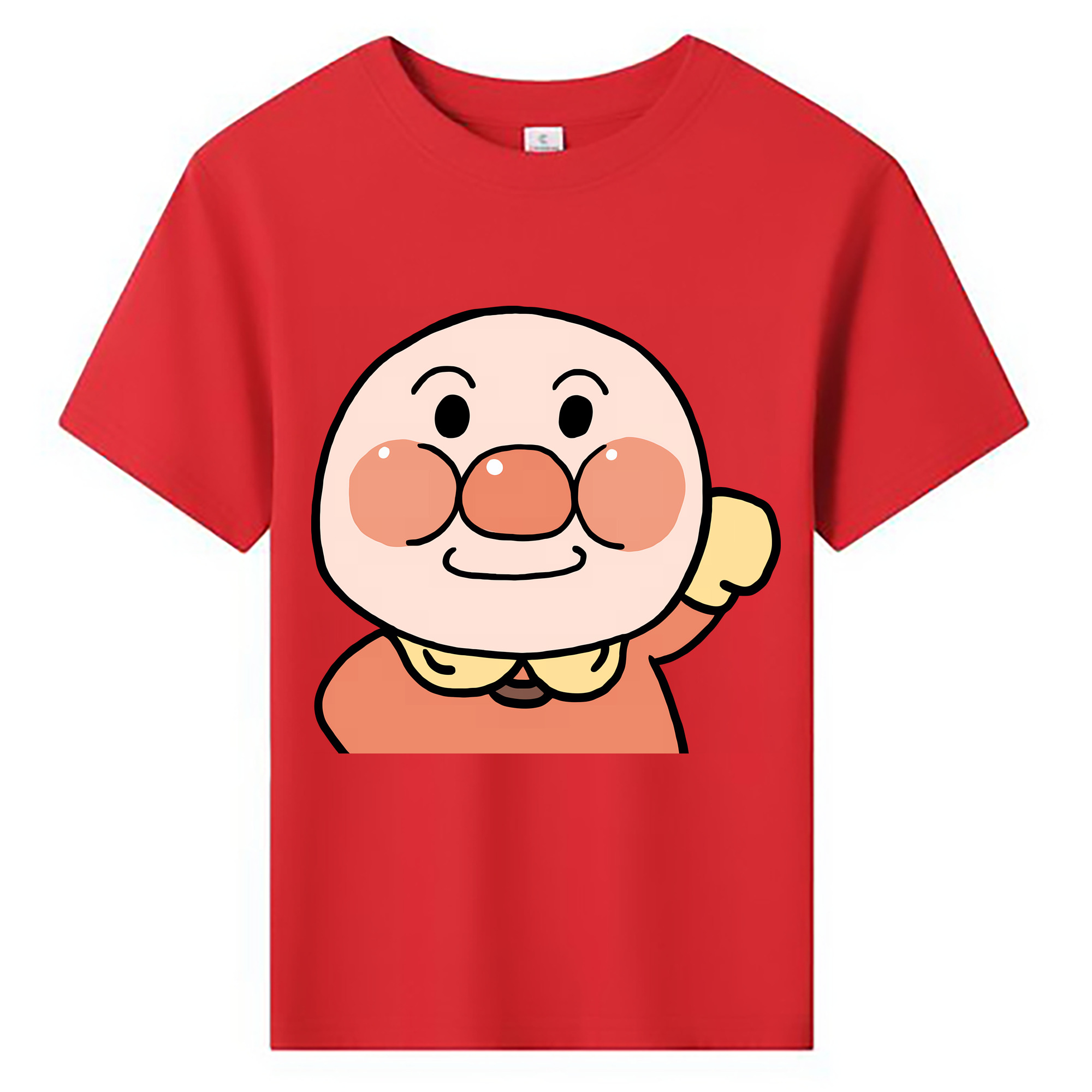 （画像用） アンパンマン Anpanman 綿100％キッズTシャツ（フロントプリント）