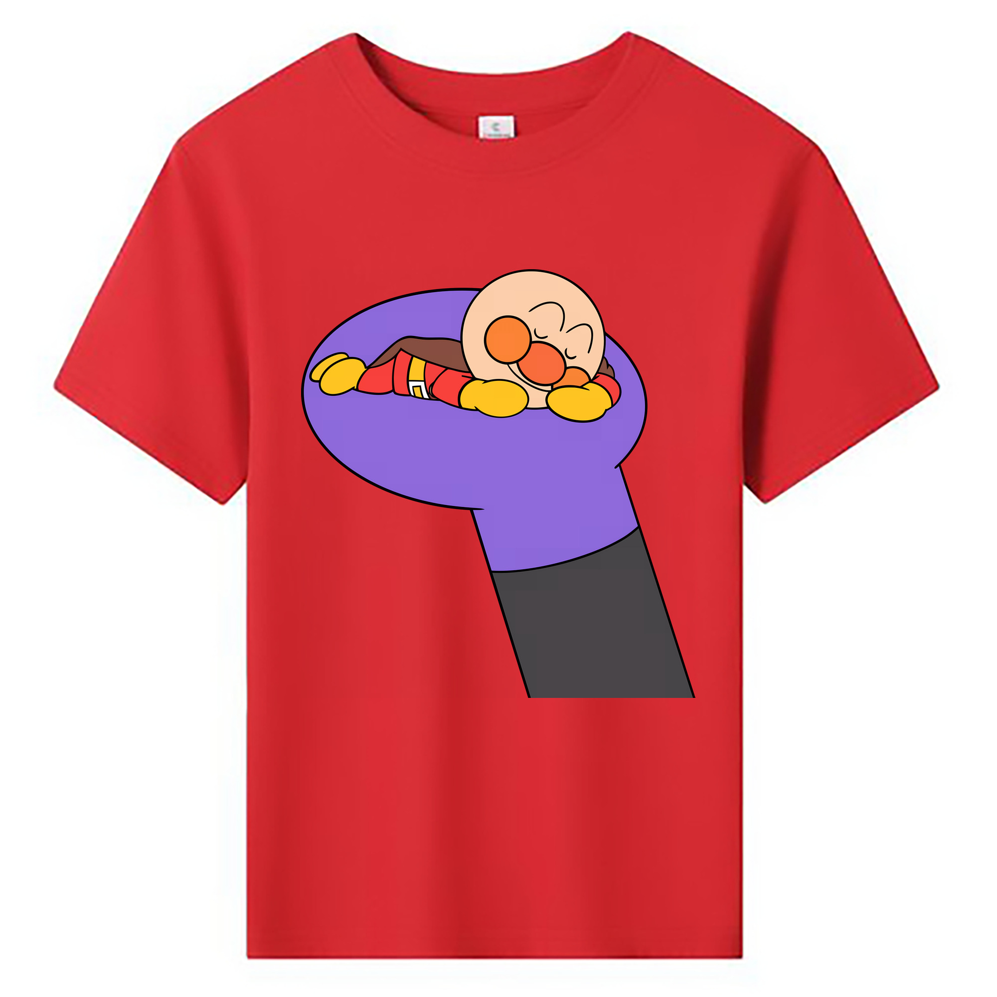 （画像用） アンパンマン Anpanman 綿100％キッズTシャツ（フロントプリント）
