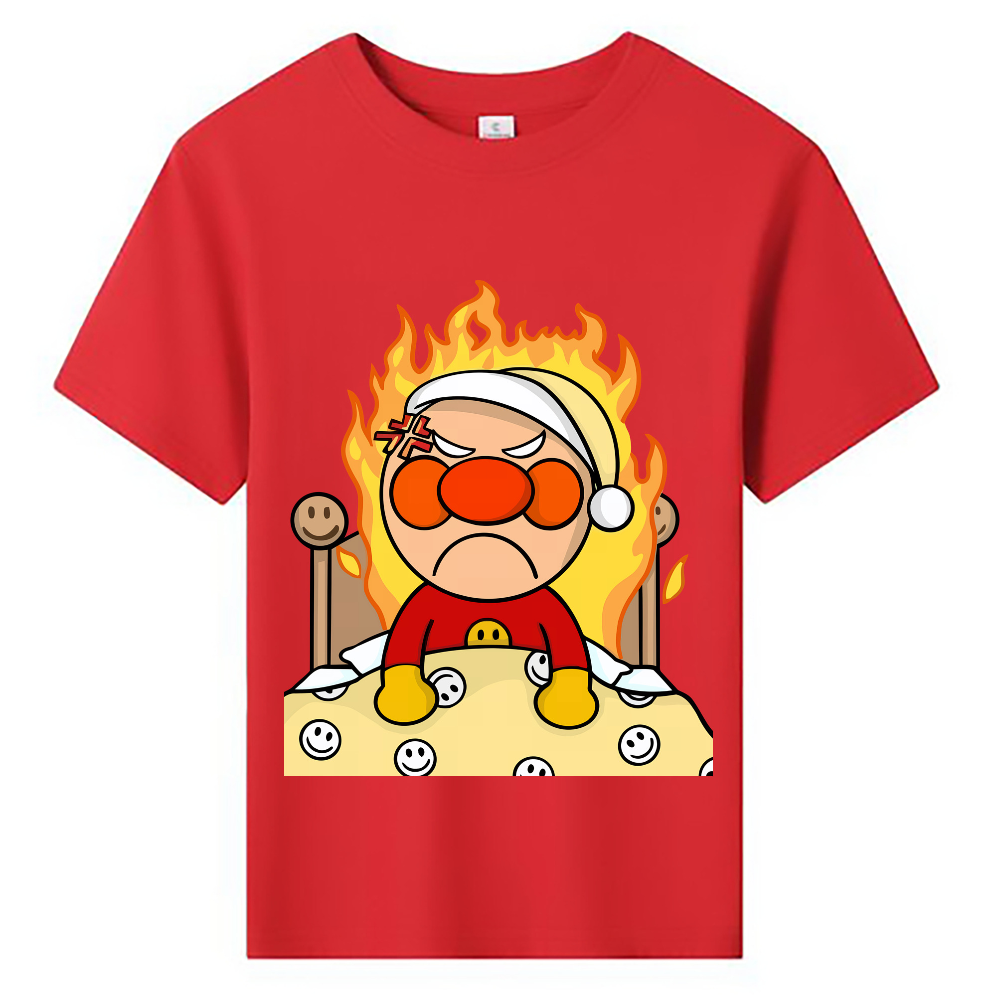 （画像用） アンパンマン Anpanman 綿100％キッズTシャツ（フロントプリント）