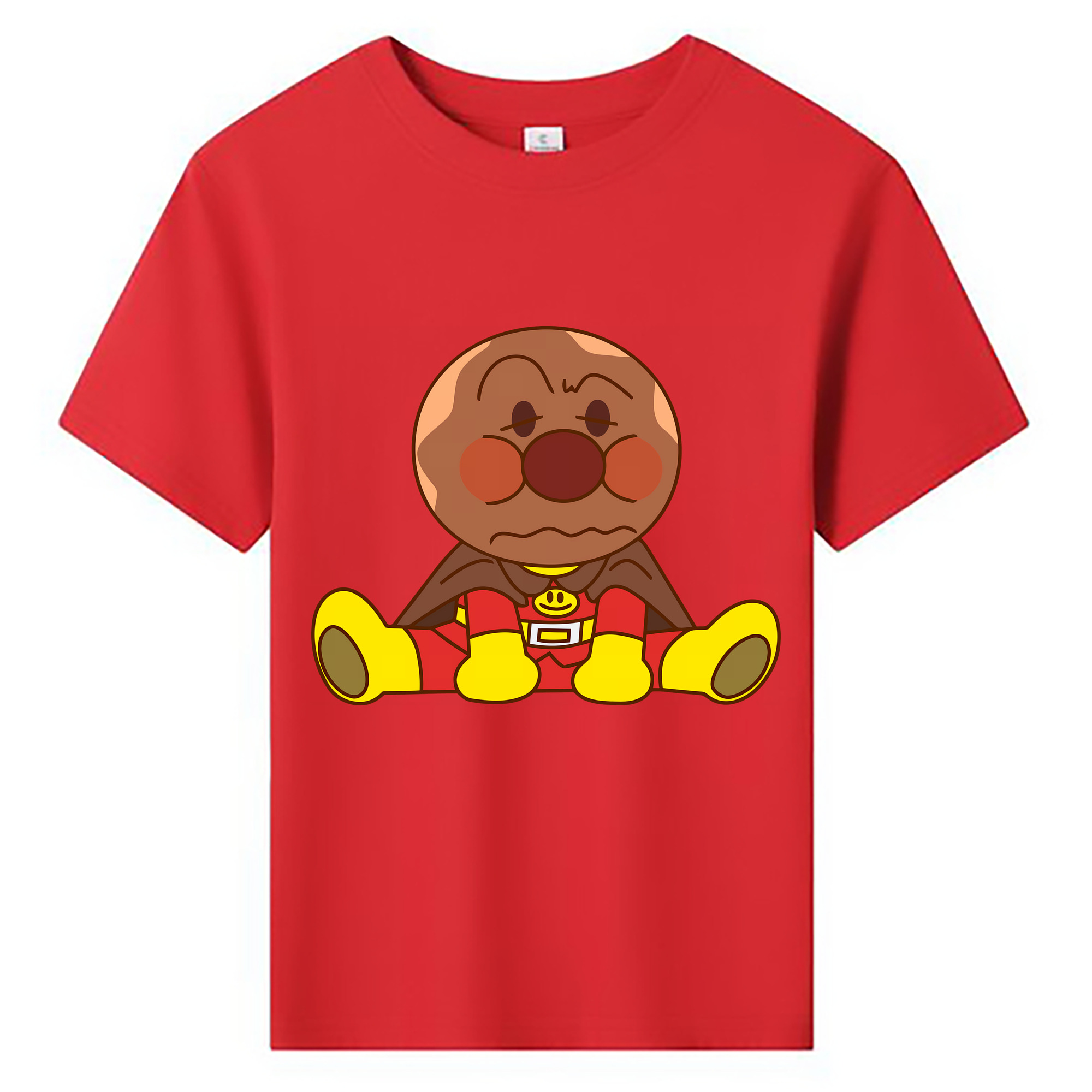 （画像用） アンパンマン Anpanman 綿100％キッズTシャツ（フロントプリント）