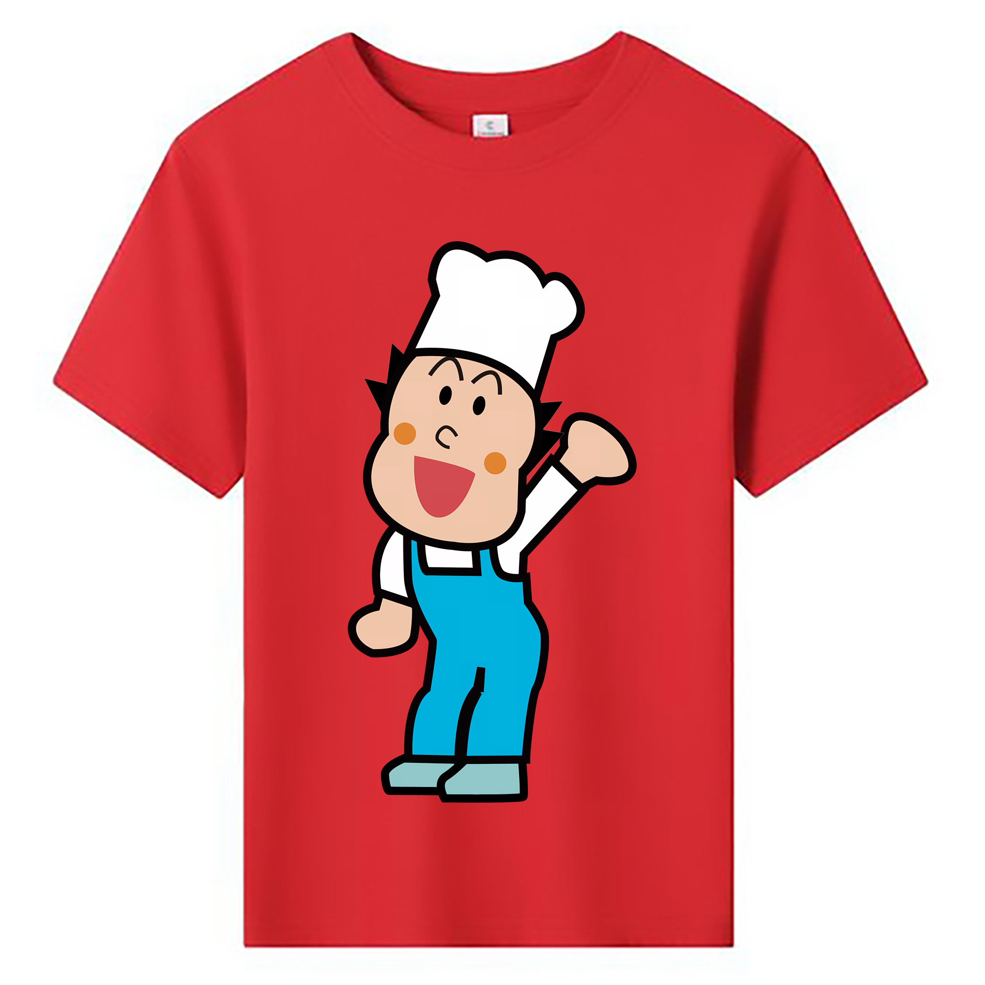 （画像用） アンパンマン Anpanman 綿100％キッズTシャツ（フロントプリント）