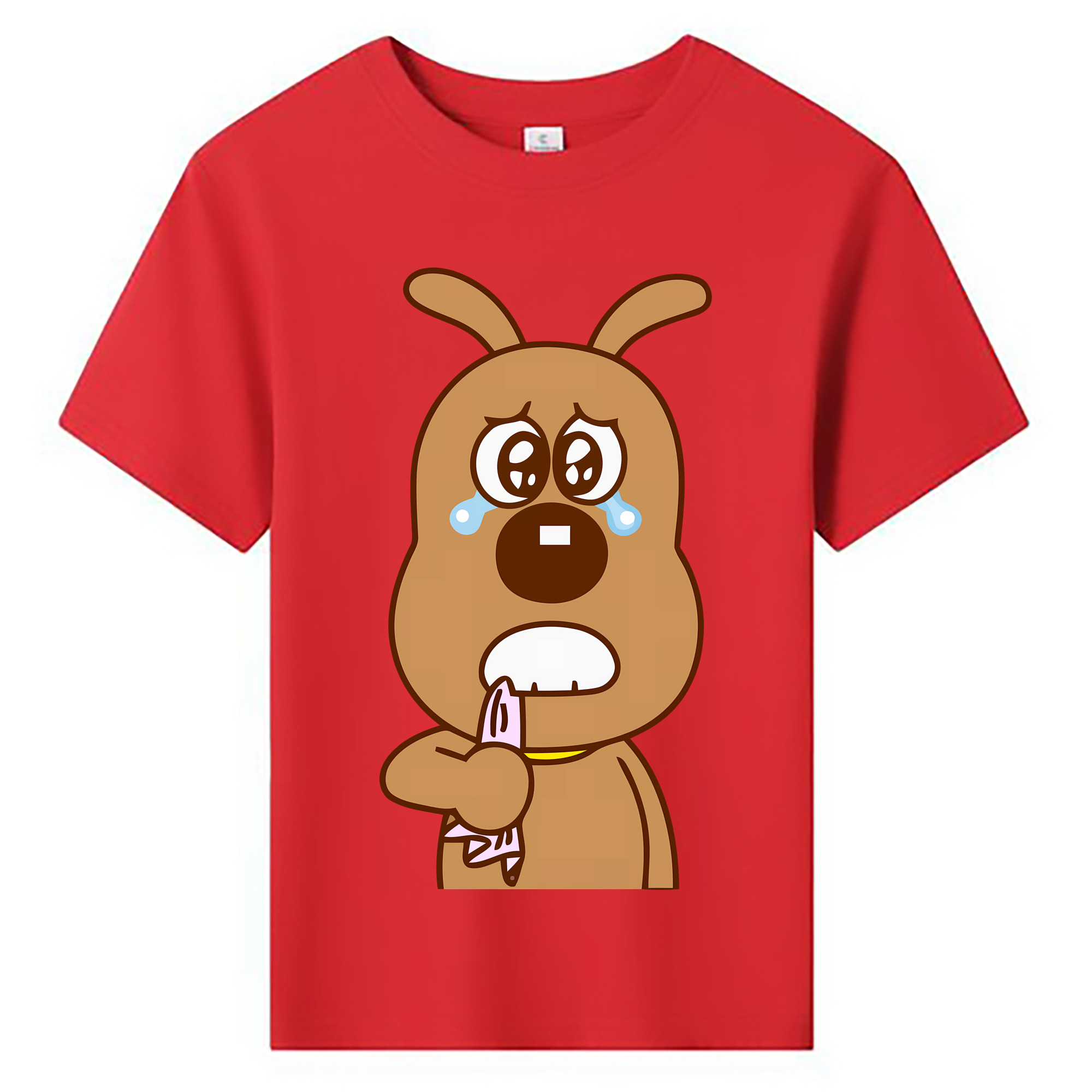 （画像用） アンパンマン Anpanman 綿100％キッズTシャツ（フロントプリント）