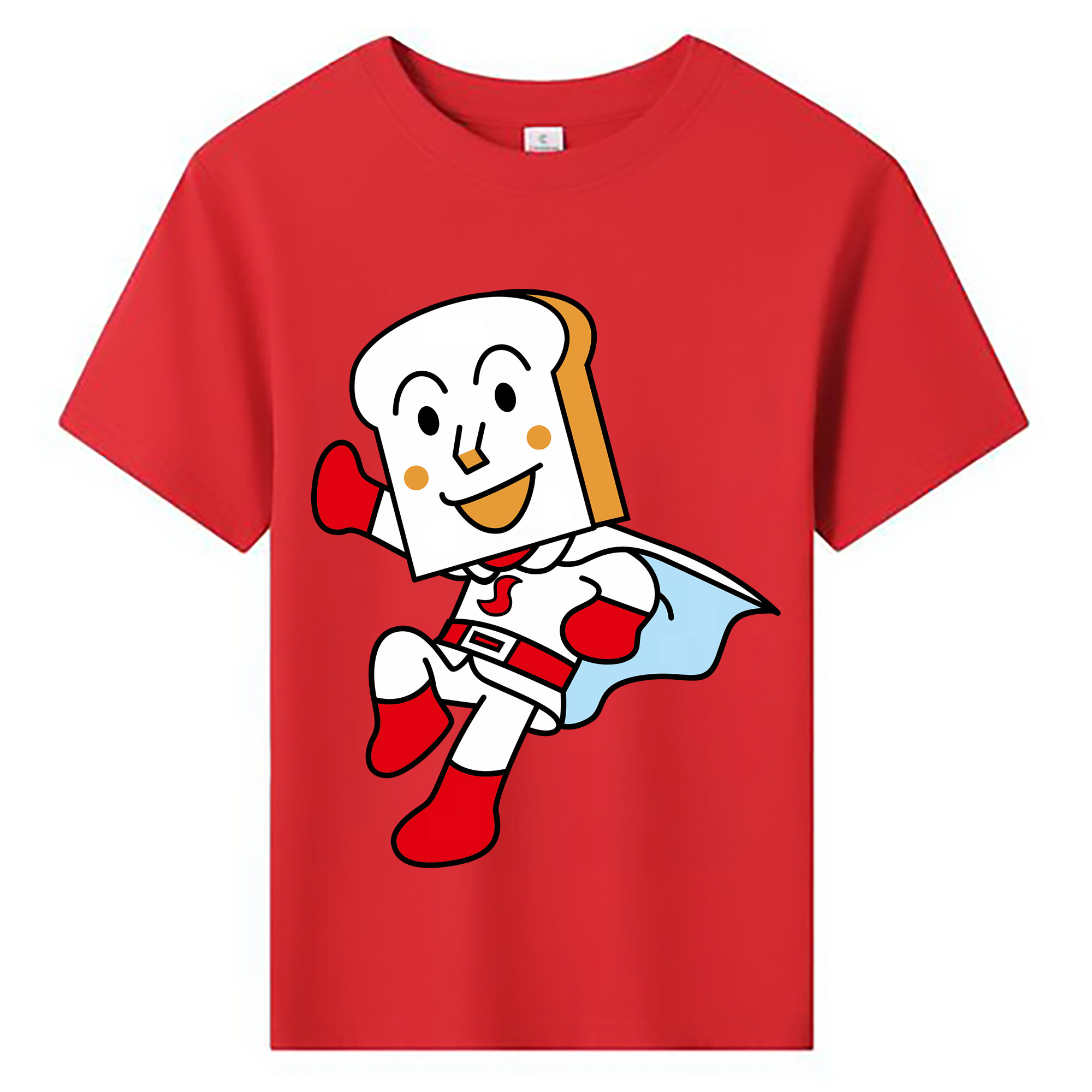 （画像用） アンパンマン Anpanman 綿100％キッズTシャツ（フロントプリント）