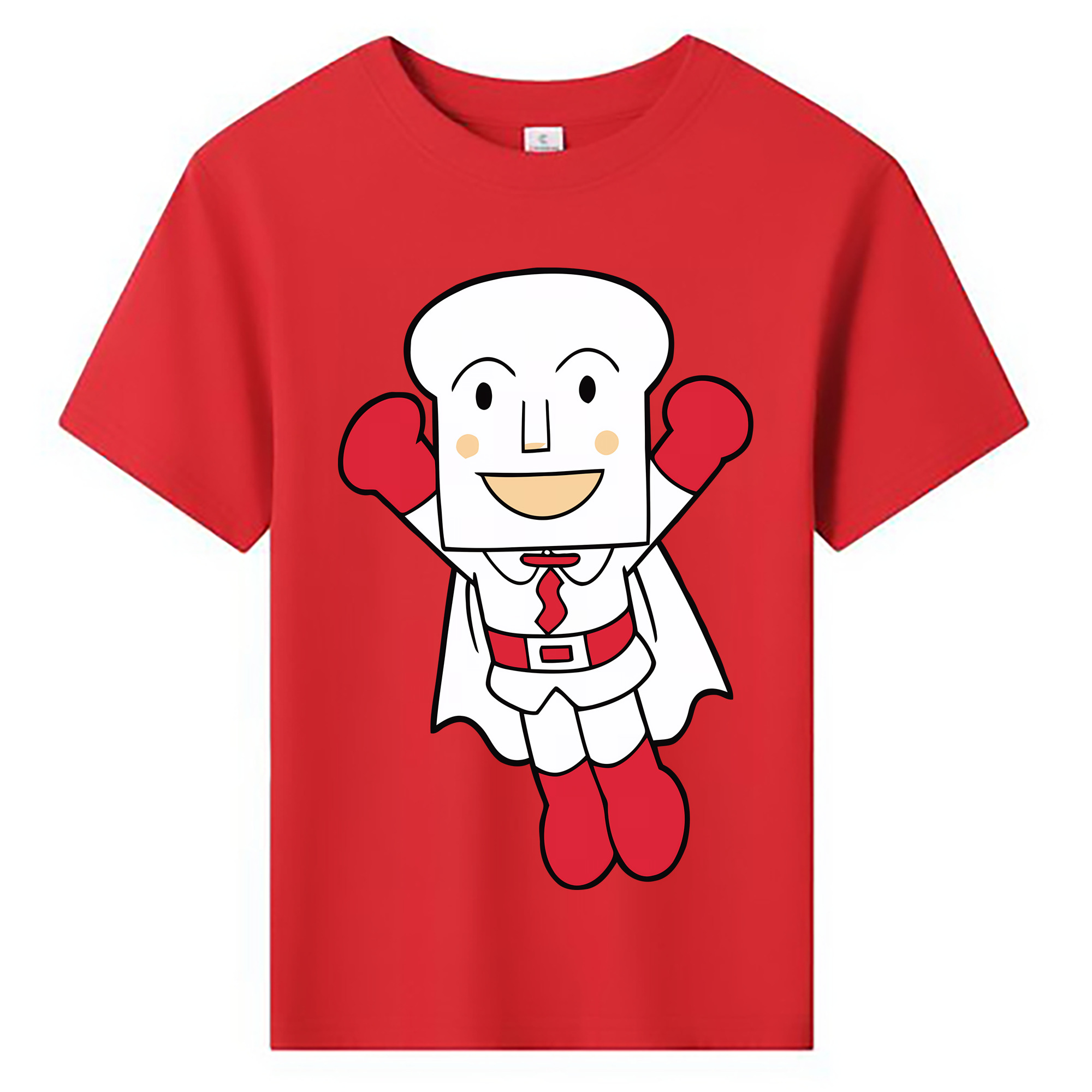 （画像用） アンパンマン Anpanman 綿100％キッズTシャツ（フロントプリント）