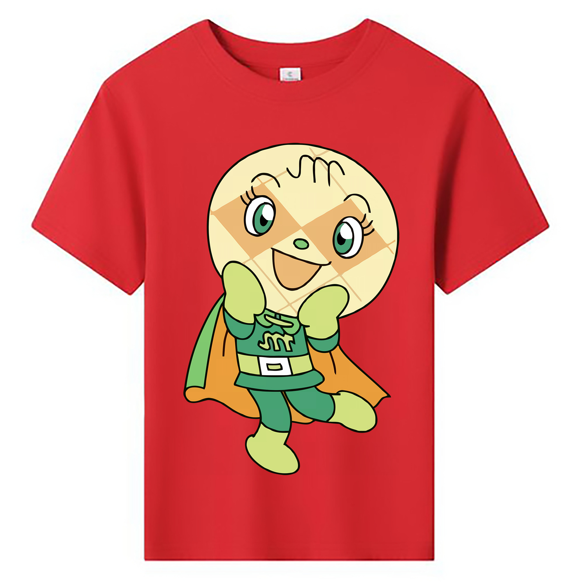 （画像用） アンパンマン Anpanman 綿100％キッズTシャツ（フロントプリント）