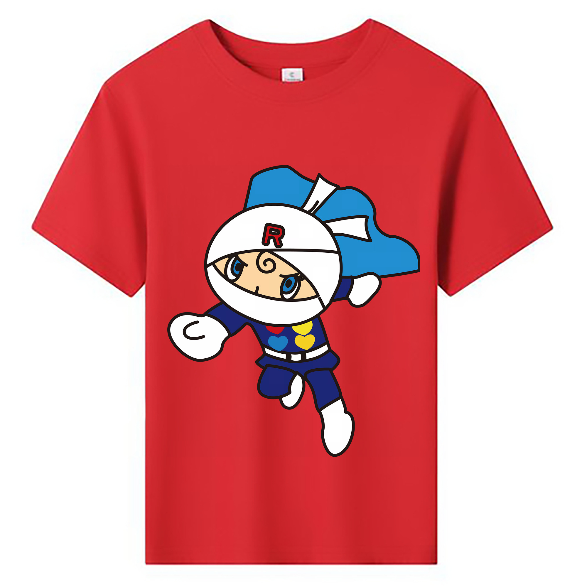 （画像用） アンパンマン Anpanman 綿100％キッズTシャツ（フロントプリント）