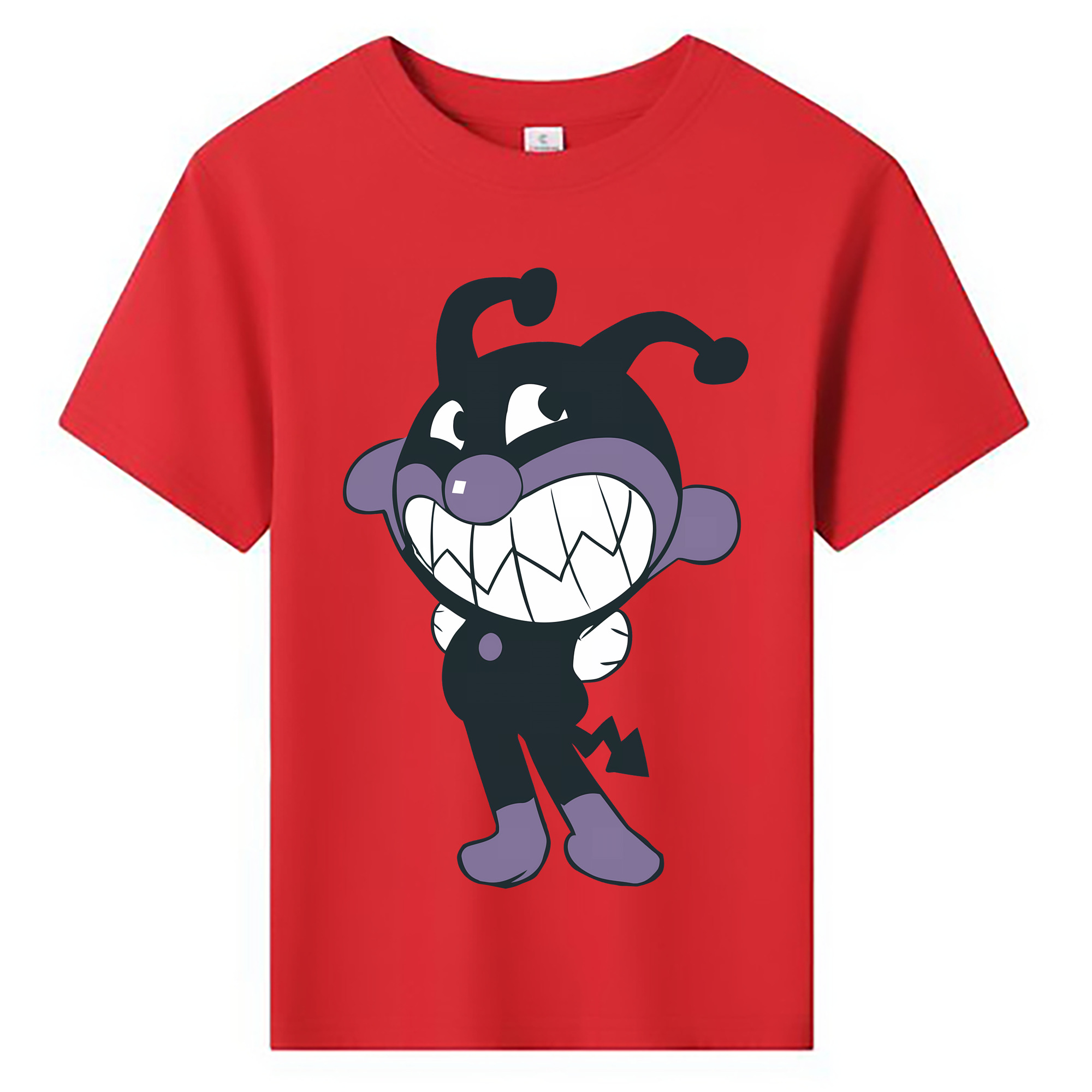 （画像用） アンパンマン Anpanman 綿100％キッズTシャツ（フロントプリント）