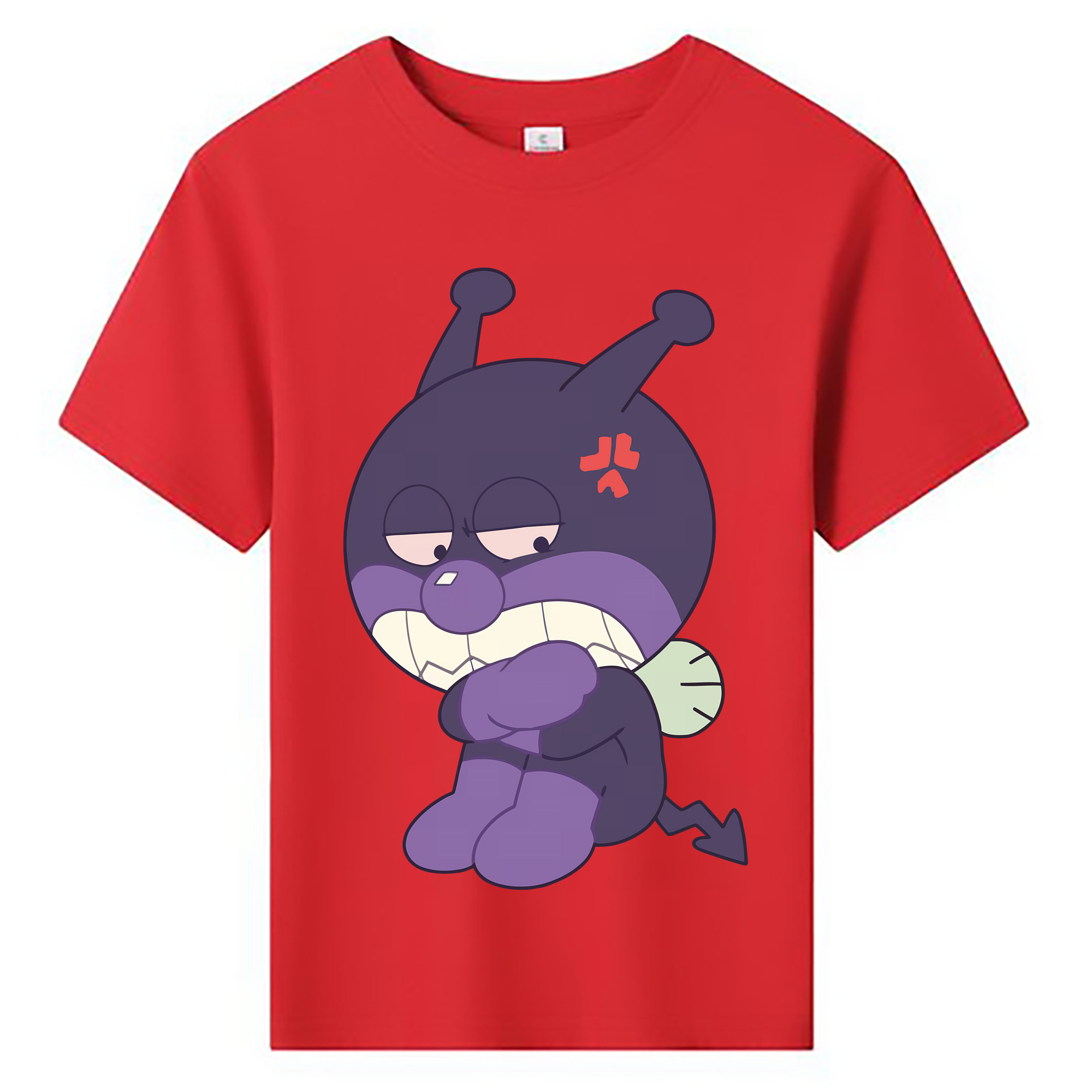 （画像用） アンパンマン Anpanman 綿100％キッズTシャツ（フロントプリント）