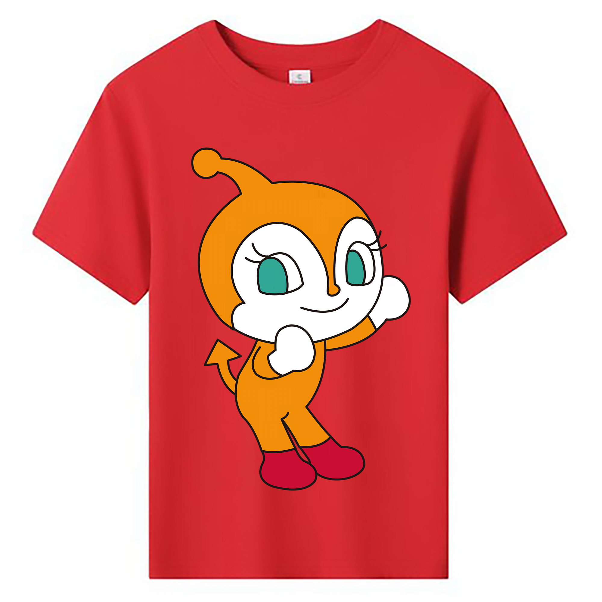 （画像用） アンパンマン Anpanman 綿100％キッズTシャツ（フロントプリント）