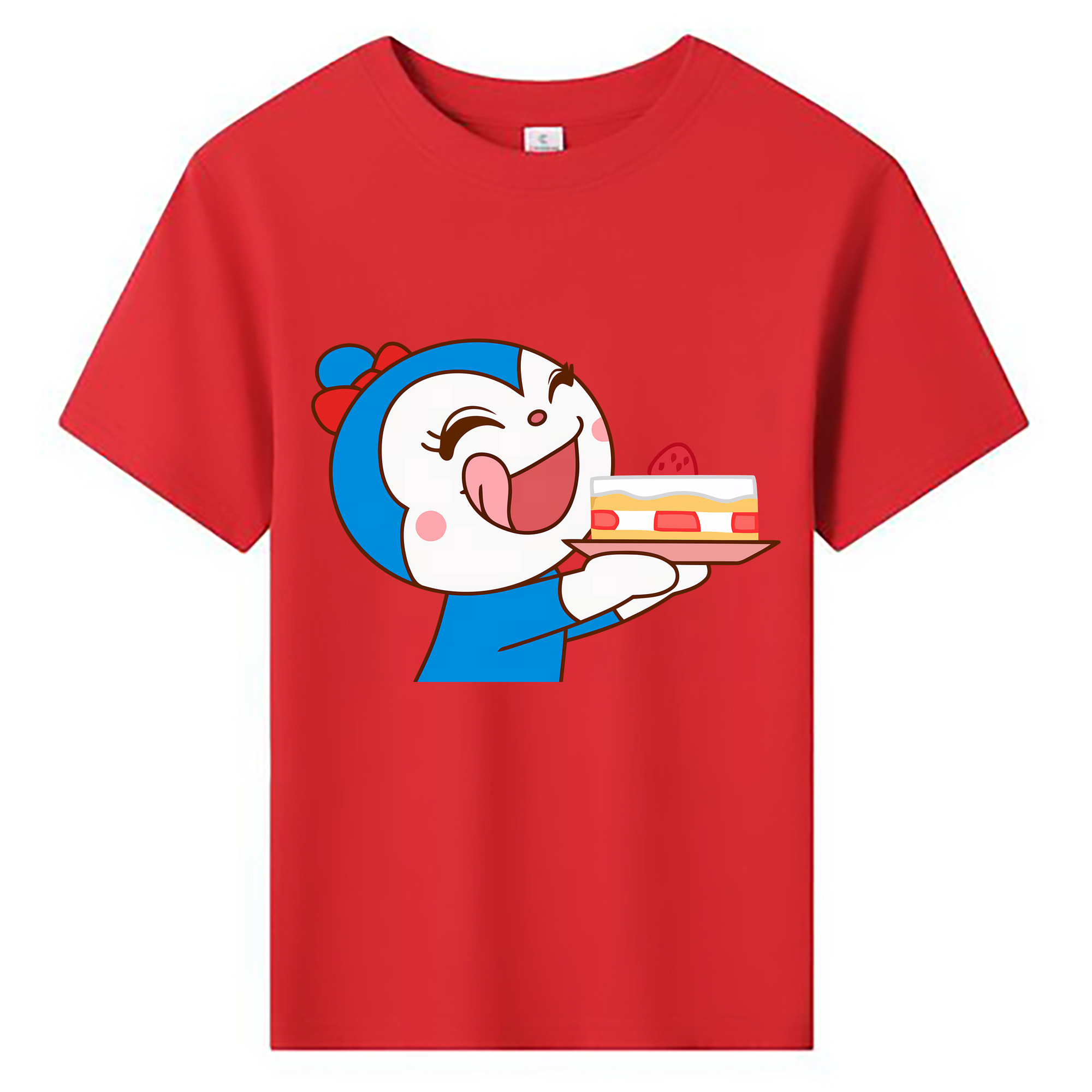 （画像用） アンパンマン Anpanman 綿100％キッズTシャツ（フロントプリント）