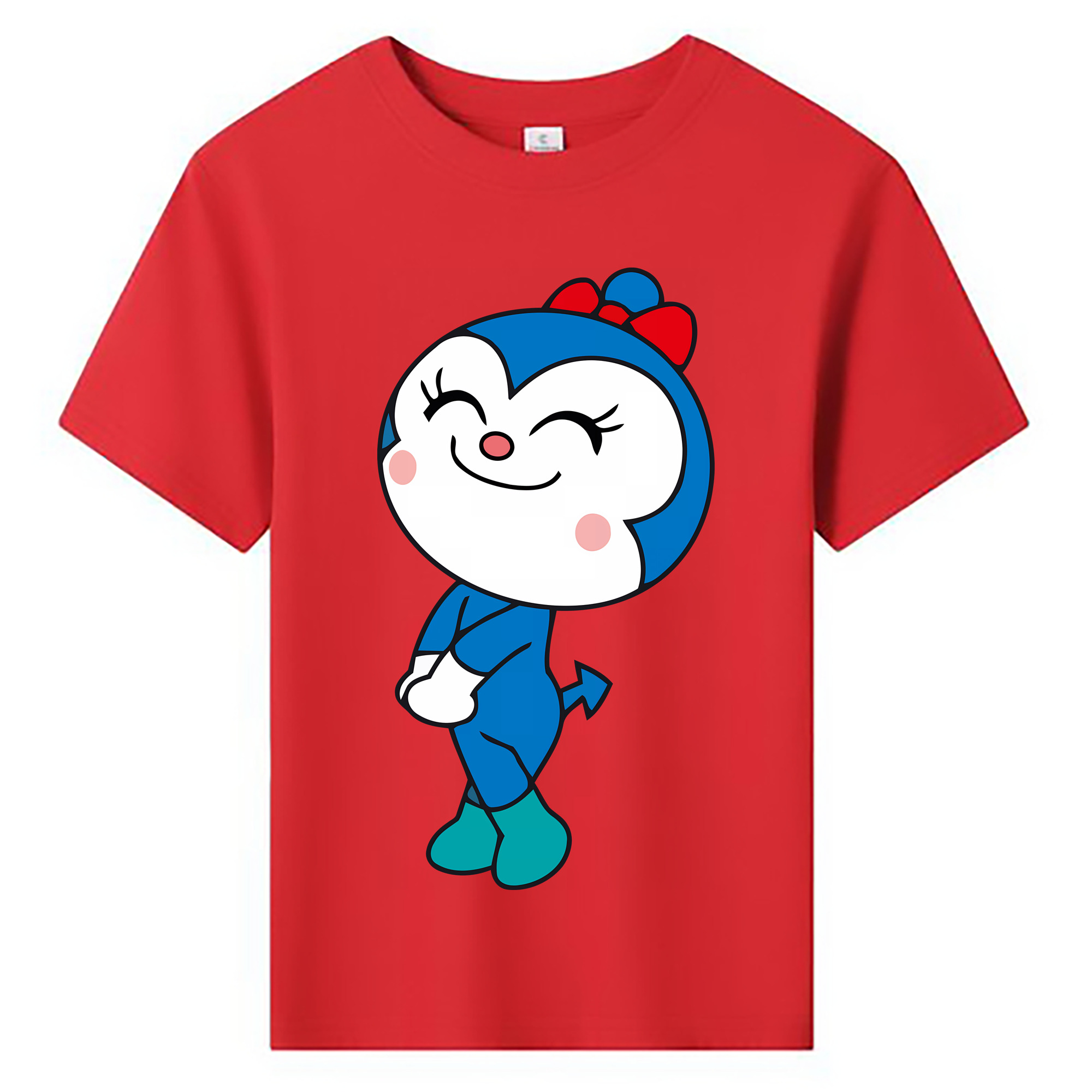 （画像用） アンパンマン Anpanman 綿100％キッズTシャツ（フロントプリント）