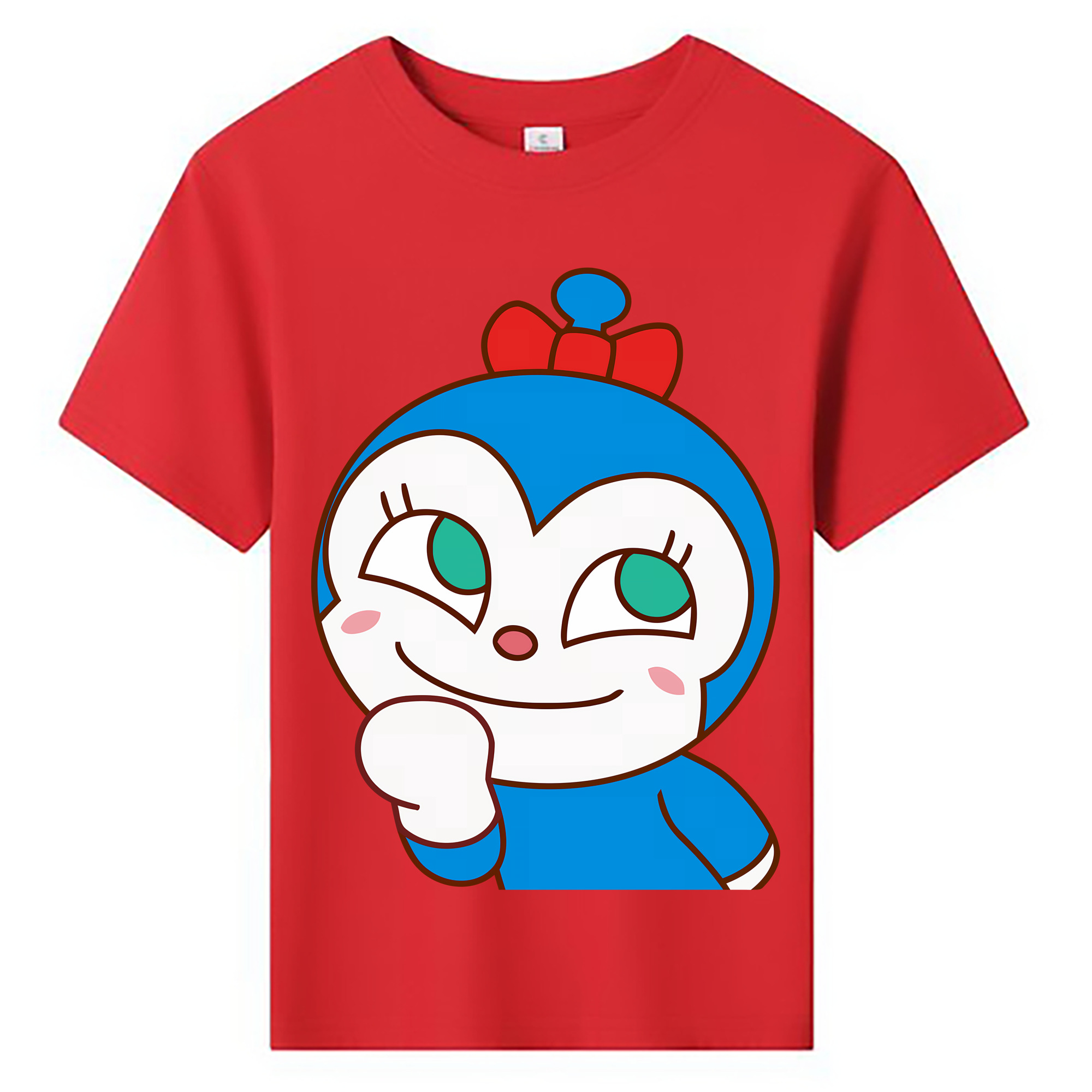 （画像用） アンパンマン Anpanman 綿100％キッズTシャツ（フロントプリント）
