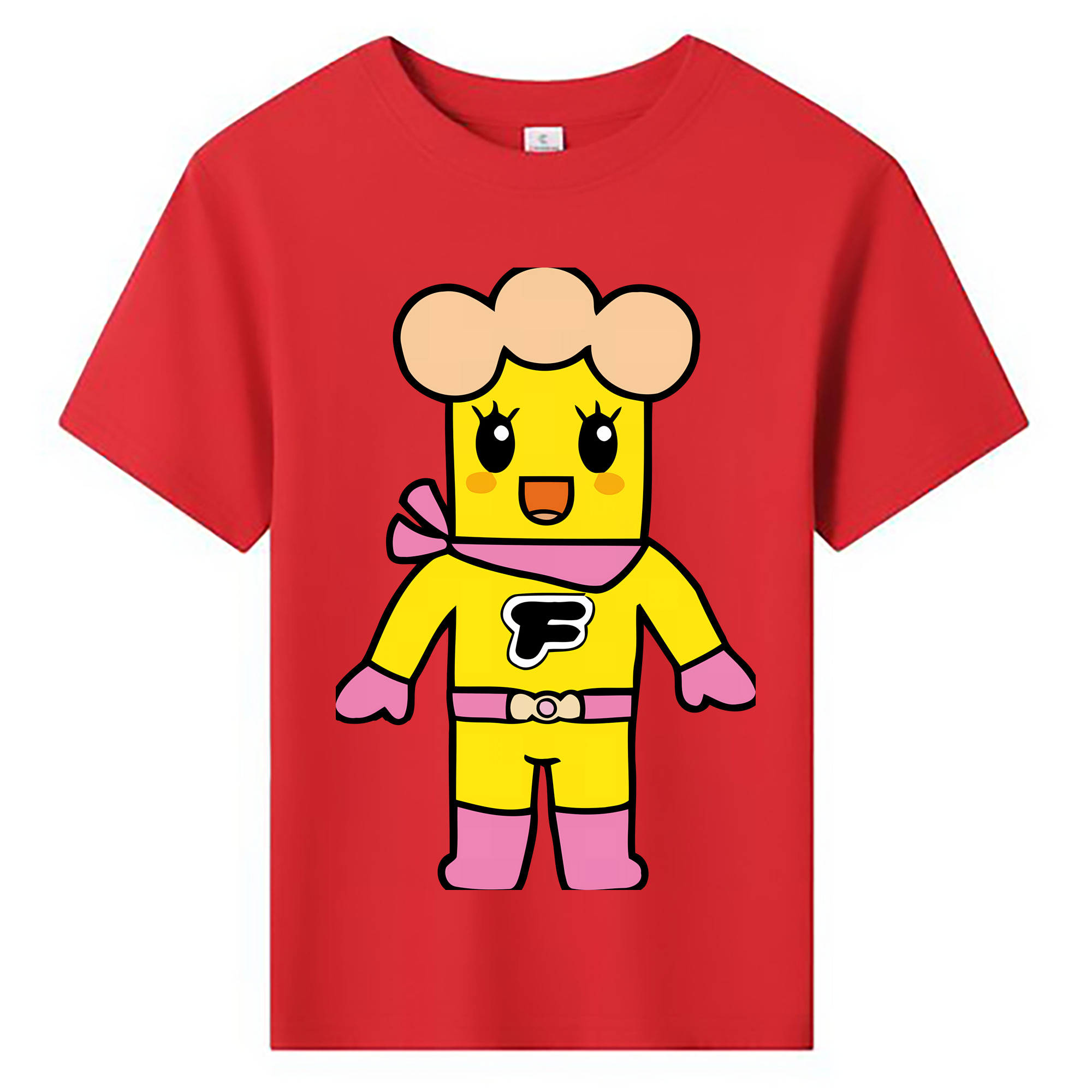 （画像用） アンパンマン Anpanman 綿100％キッズTシャツ（フロントプリント）
