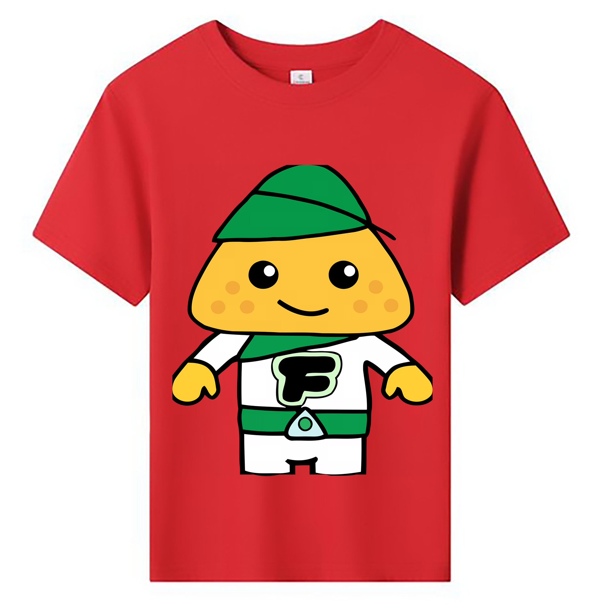 （画像用） アンパンマン Anpanman 綿100％キッズTシャツ（フロントプリント）
