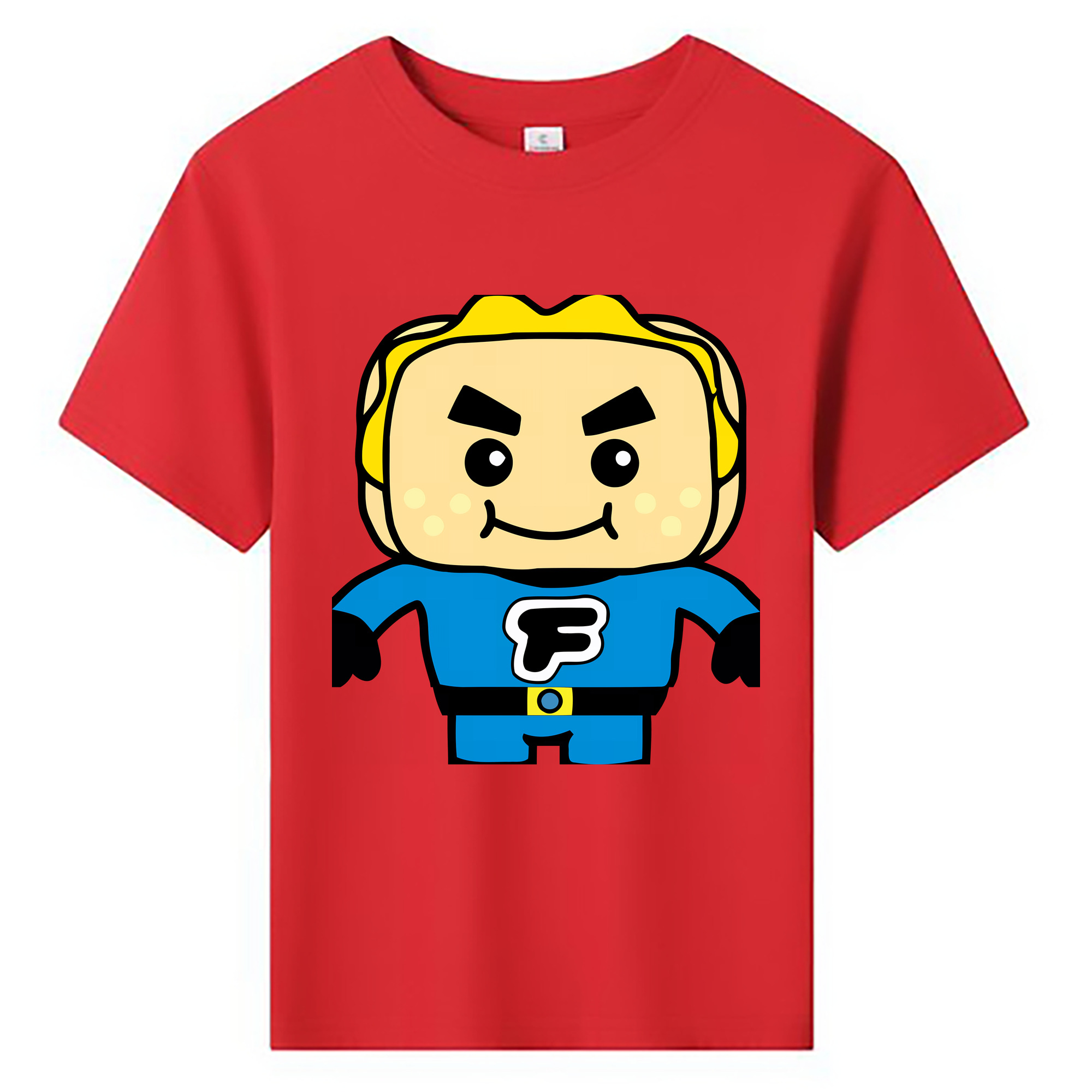 （画像用） アンパンマン Anpanman 綿100％キッズTシャツ（フロントプリント）