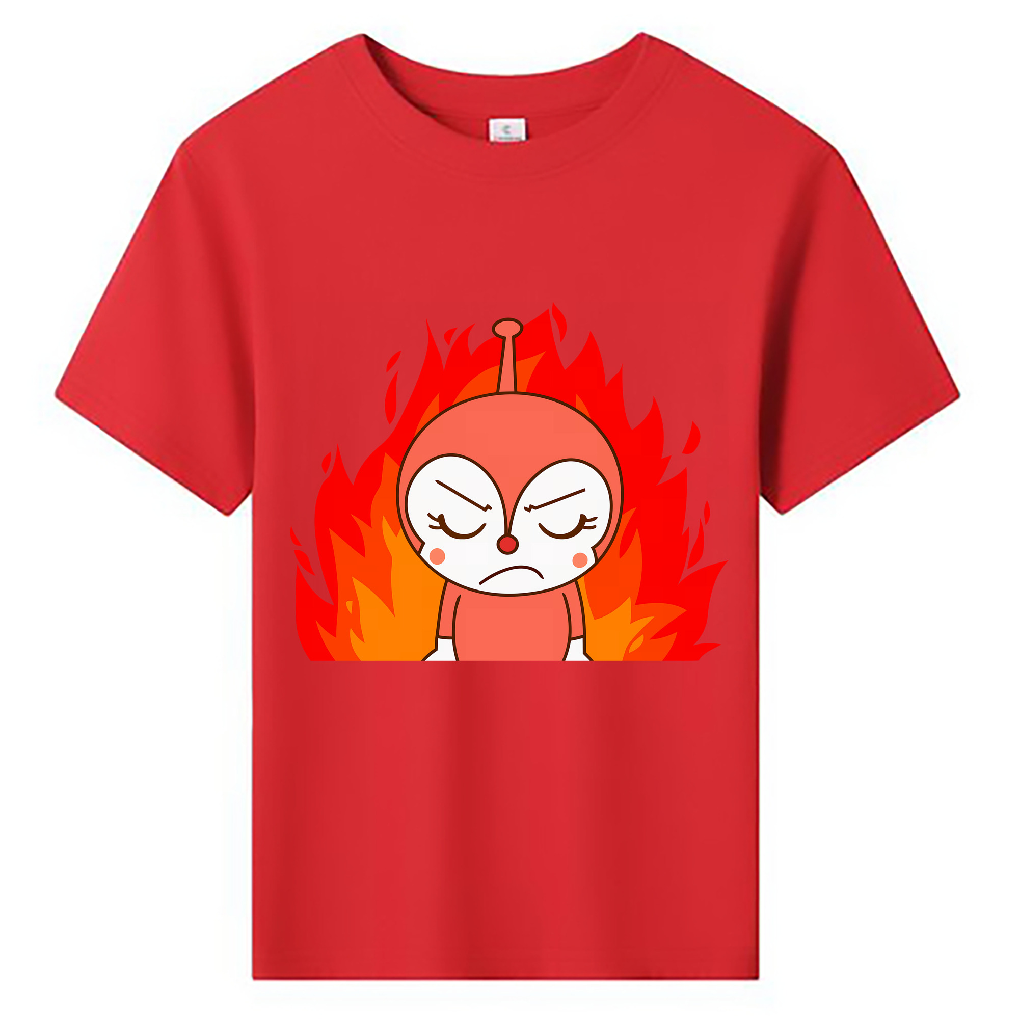 （画像用） アンパンマン Anpanman 綿100％キッズTシャツ（フロントプリント）