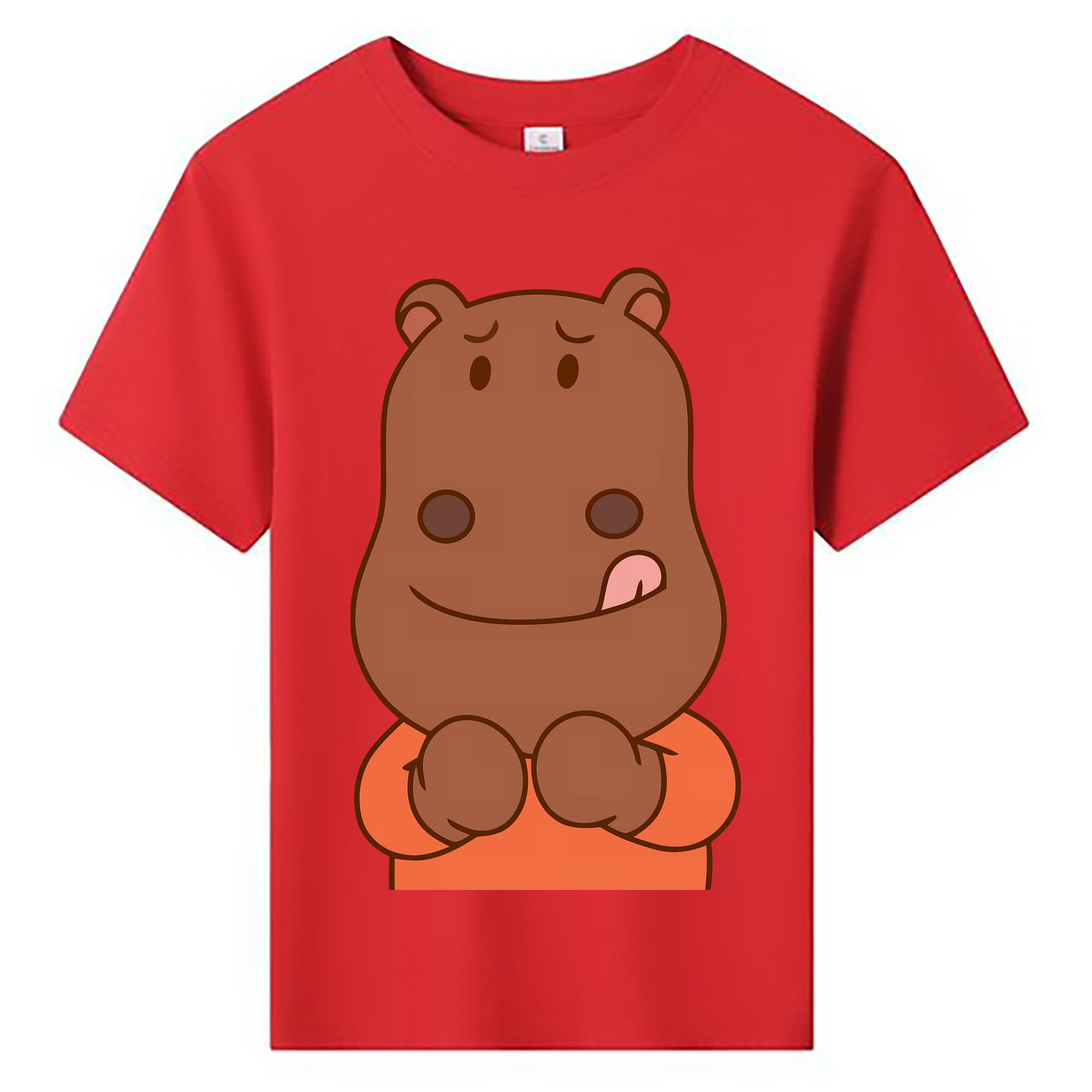 （画像用） アンパンマン Anpanman 綿100％キッズTシャツ（フロントプリント）