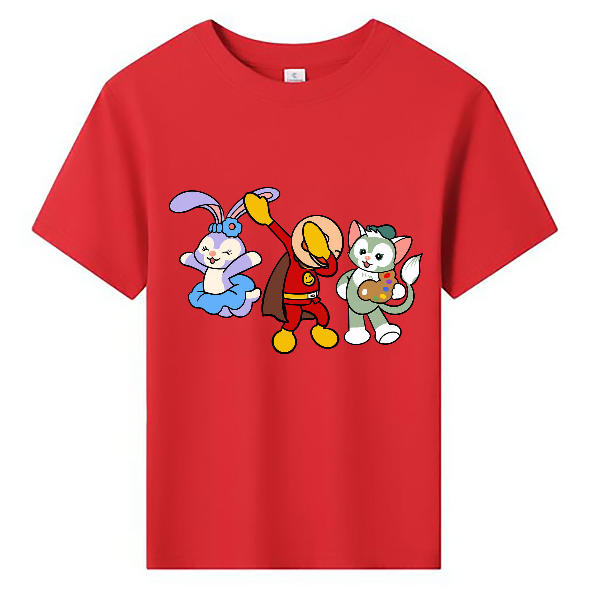 （画像用） アンパンマン Anpanman 綿100％キッズTシャツ（フロントプリント）