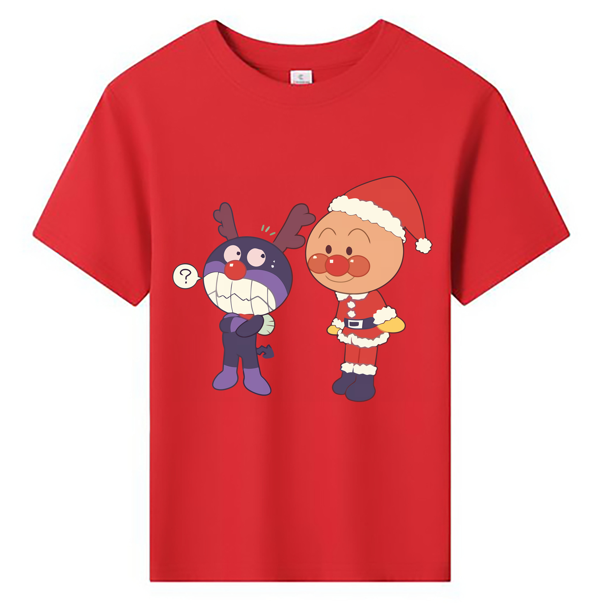 （画像用） アンパンマン Anpanman 綿100％キッズTシャツ（フロントプリント）