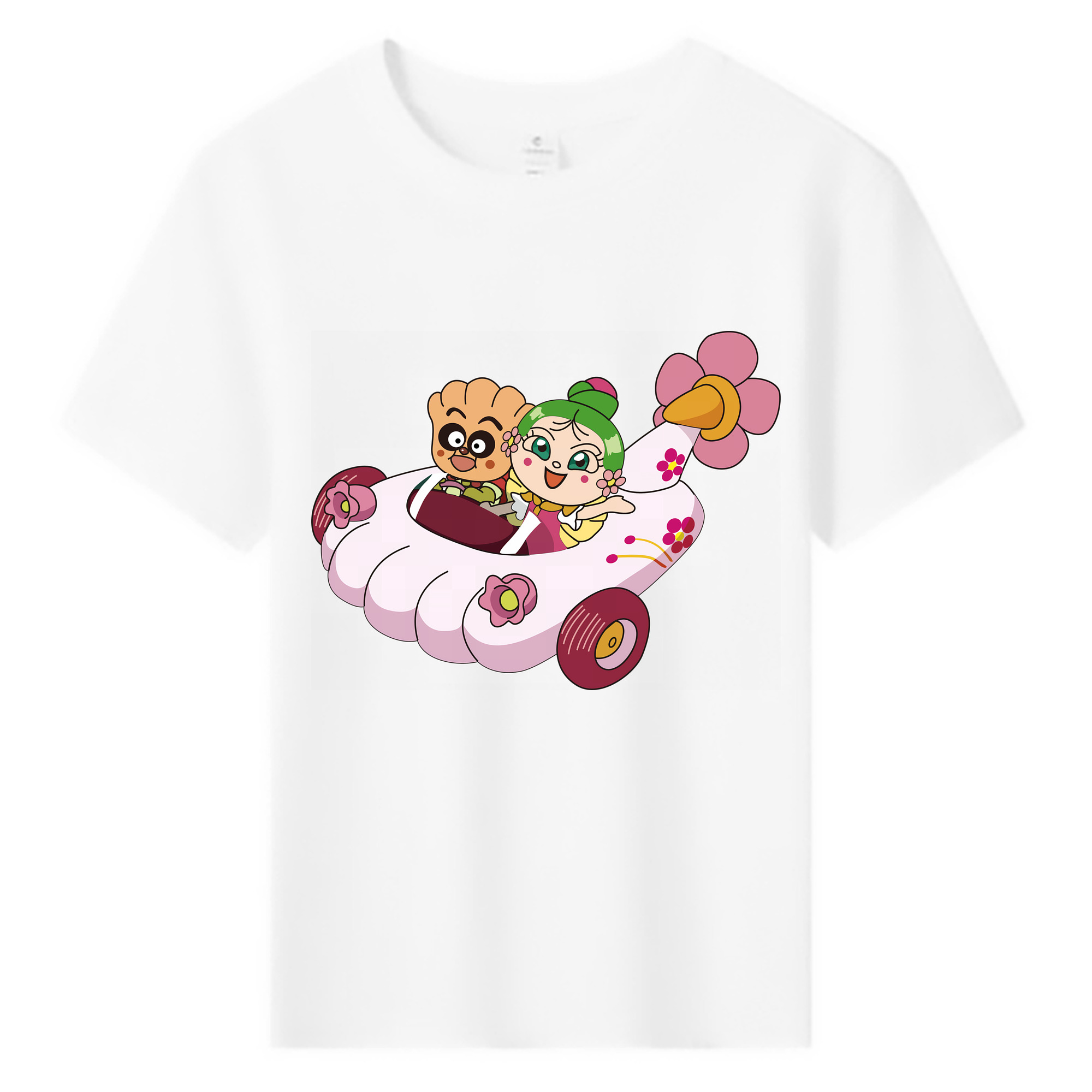 （画像用） アンパンマン Anpanman 綿100％キッズTシャツ（フロントプリント）