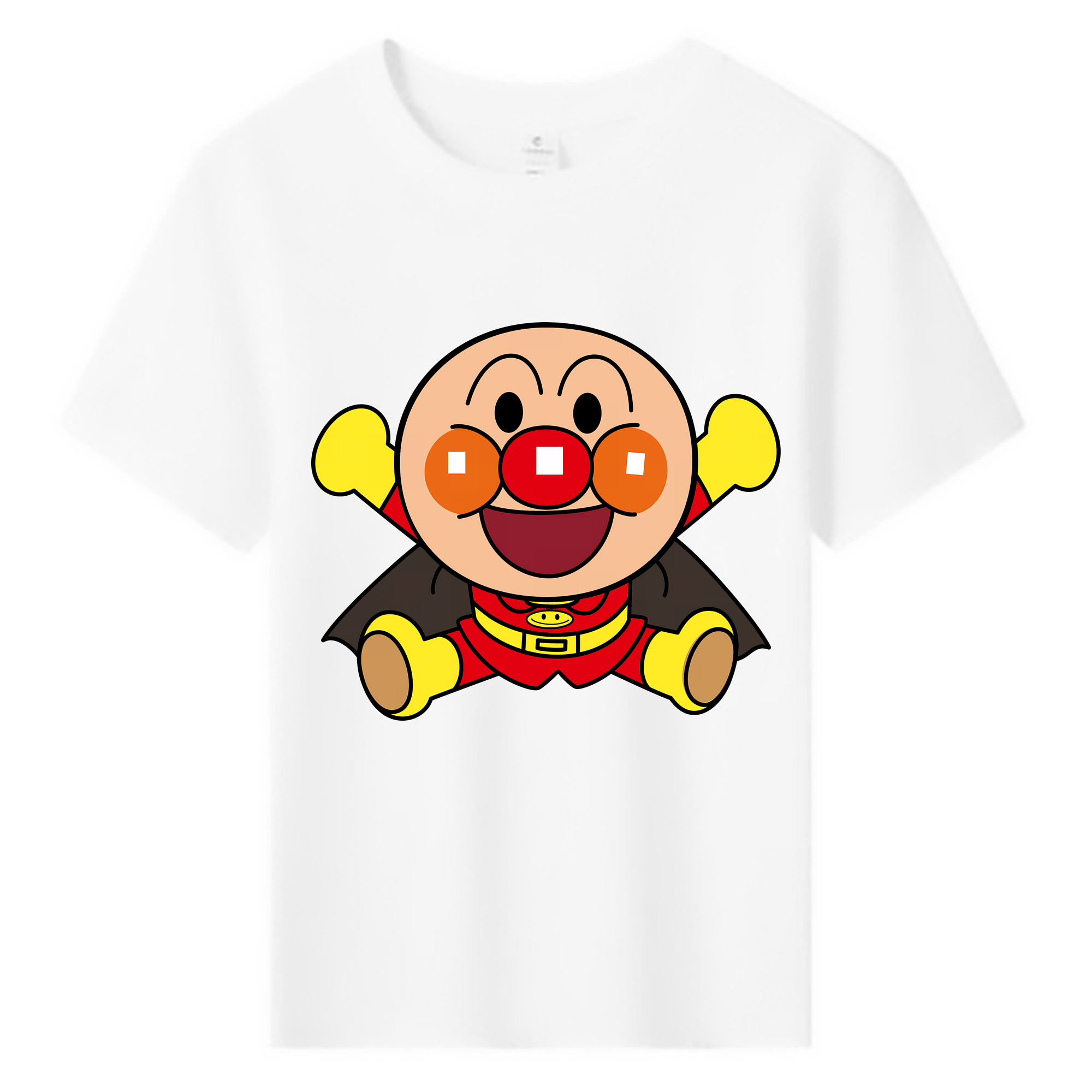 （画像用） アンパンマン Anpanman 綿100％キッズTシャツ（フロントプリント）