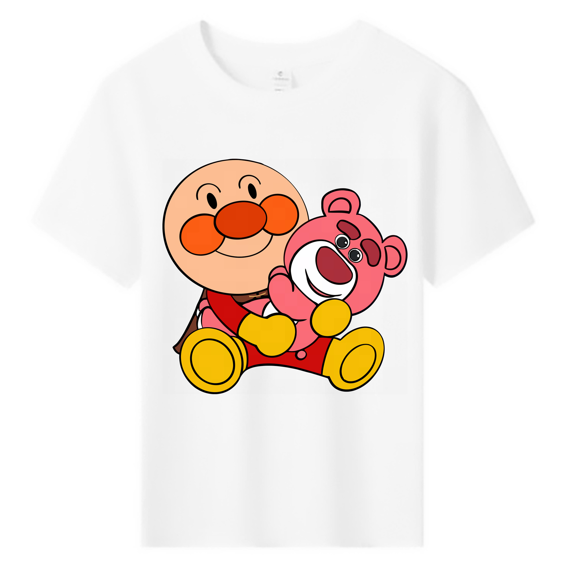 （画像用） アンパンマン Anpanman 綿100％キッズTシャツ（フロントプリント）