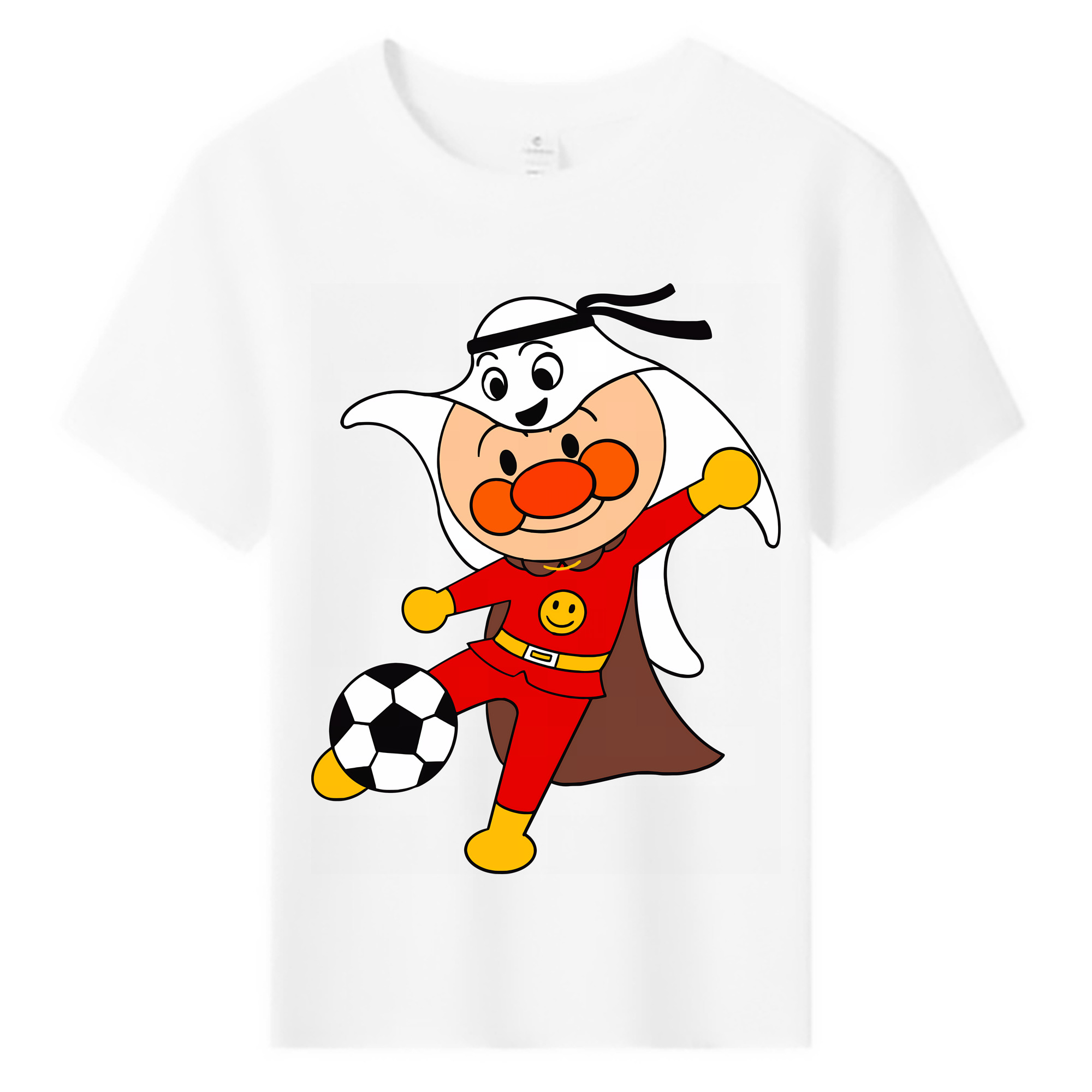 （画像用） アンパンマン Anpanman 綿100％キッズTシャツ（フロントプリント）