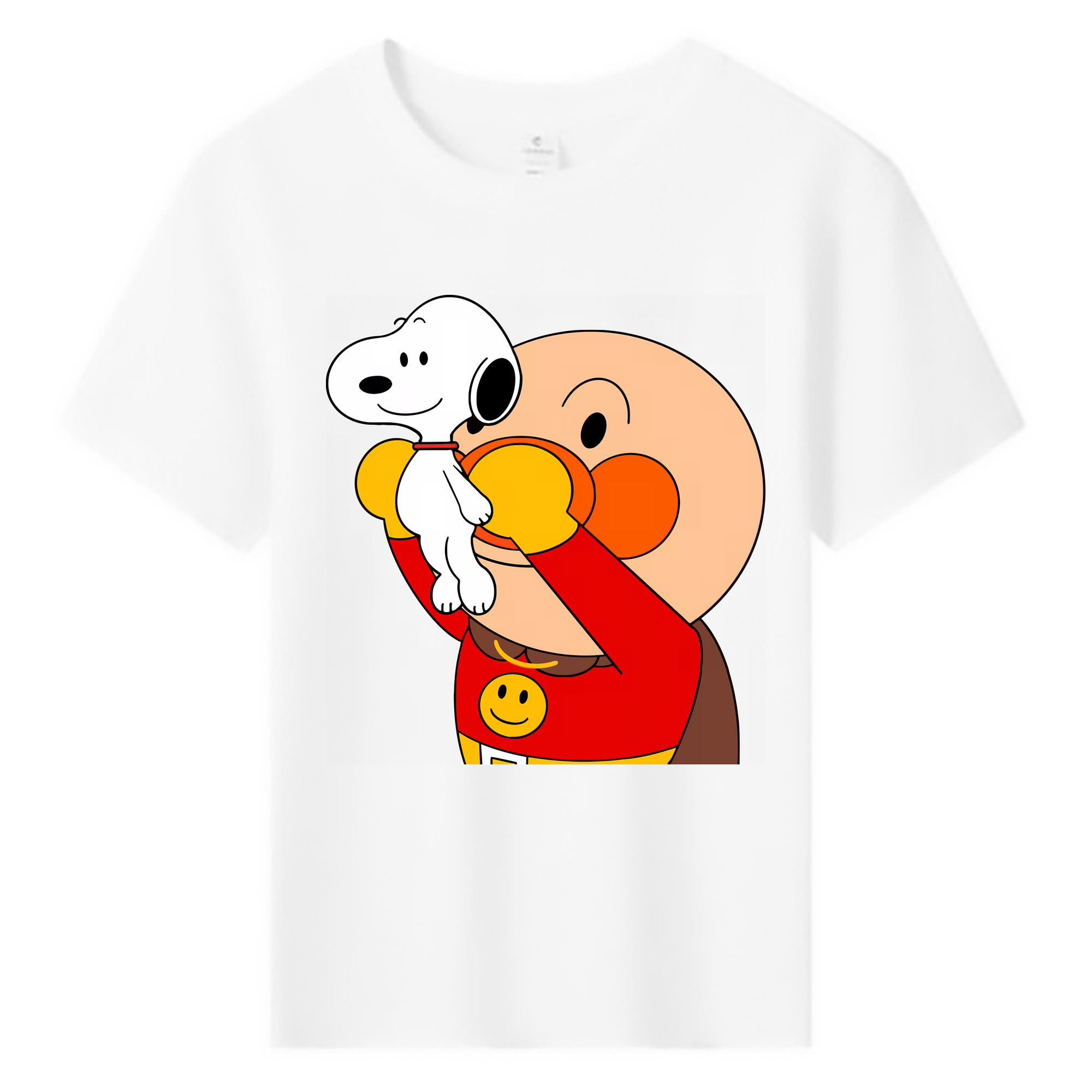 （画像用） アンパンマン Anpanman 綿100％キッズTシャツ（フロントプリント）