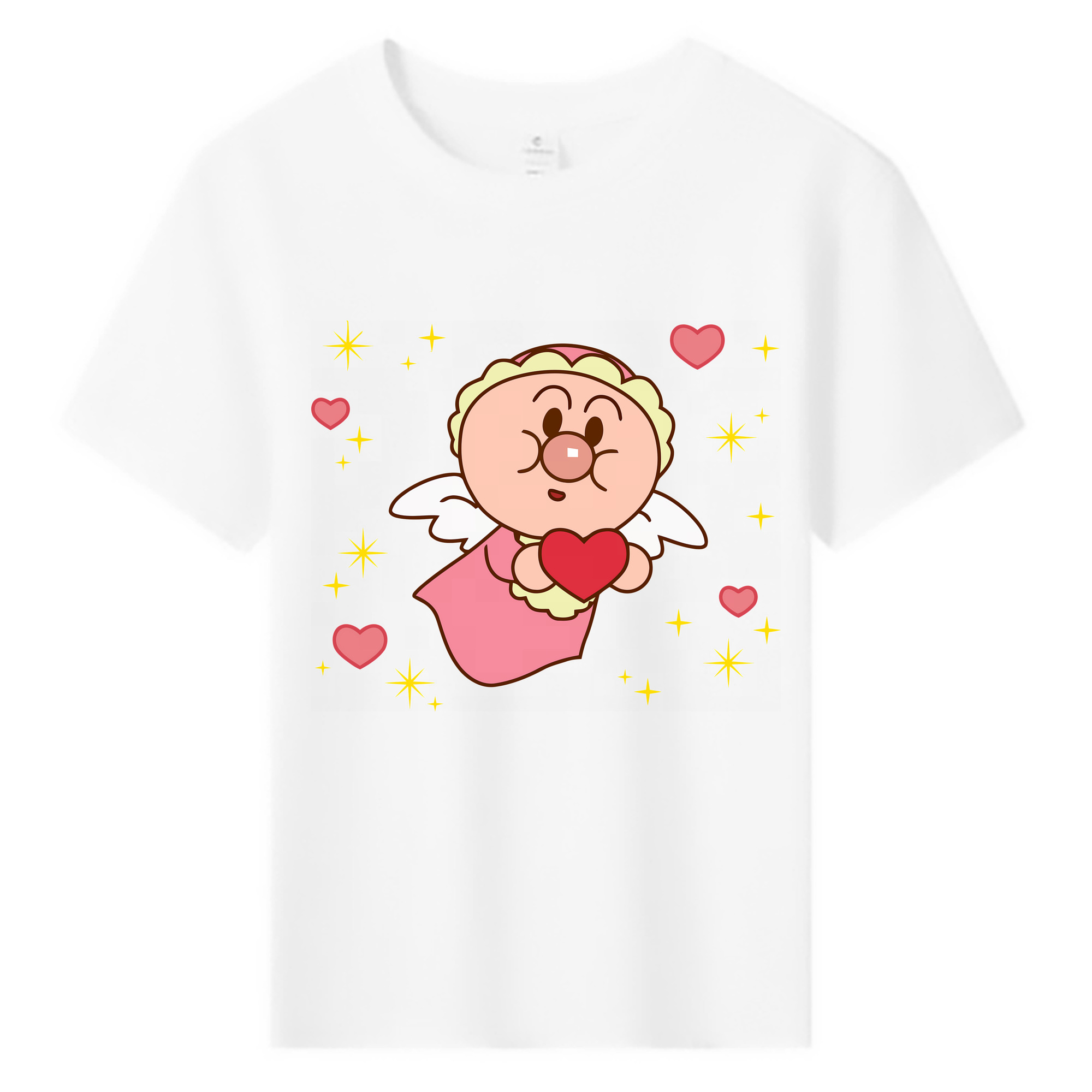 （画像用） アンパンマン Anpanman 綿100％キッズTシャツ（フロントプリント）