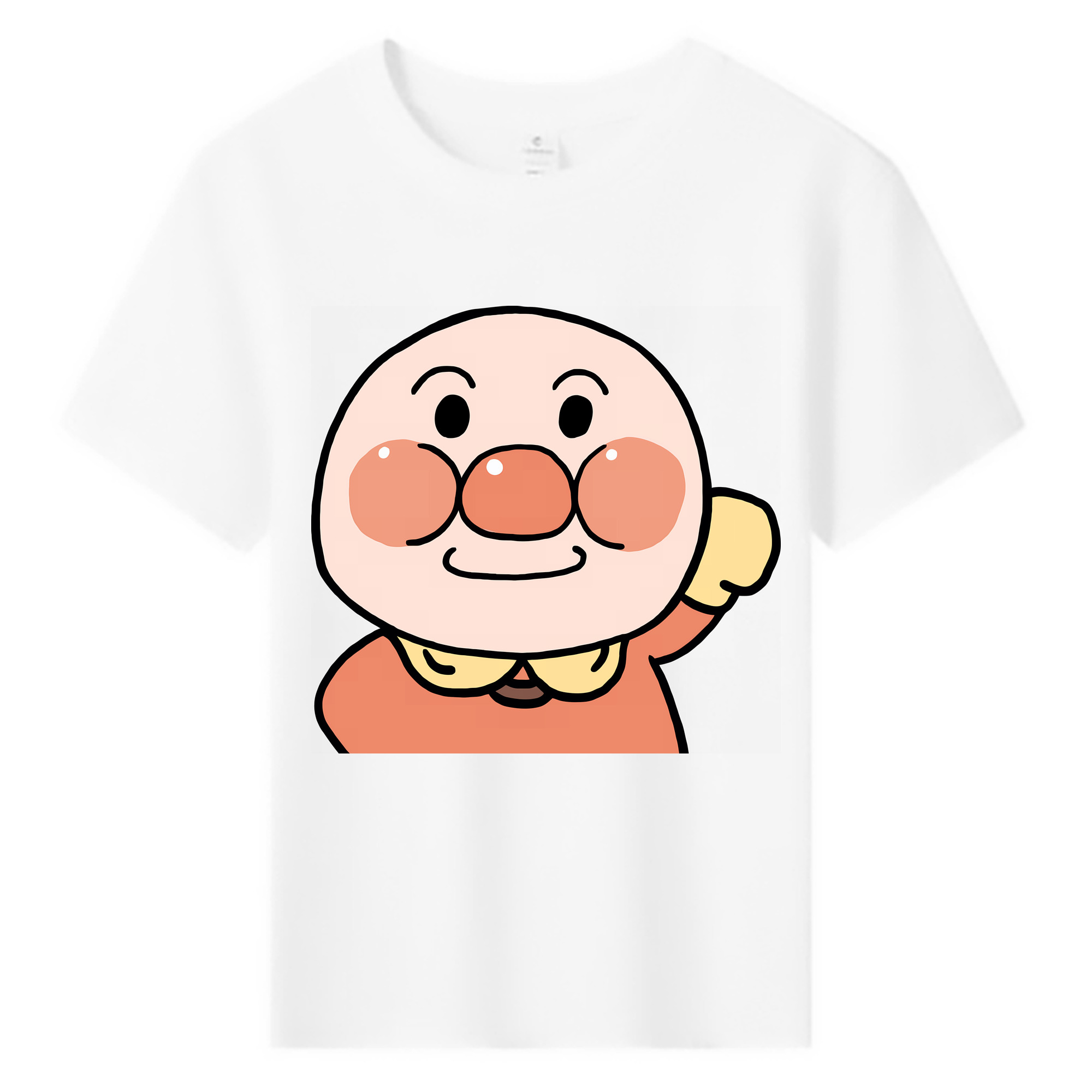 （画像用） アンパンマン Anpanman 綿100％キッズTシャツ（フロントプリント）