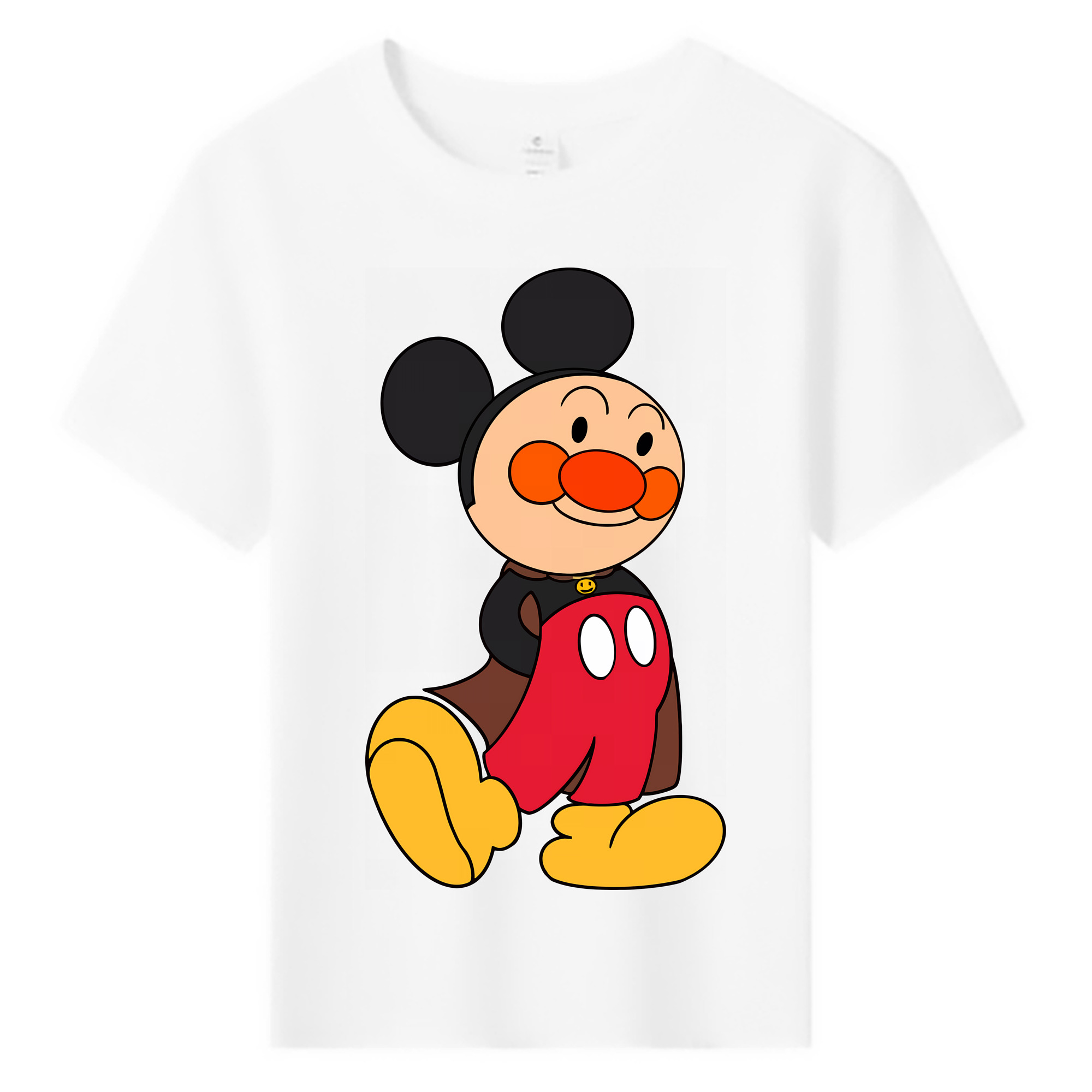 （画像用） アンパンマン Anpanman 綿100％キッズTシャツ（フロントプリント）