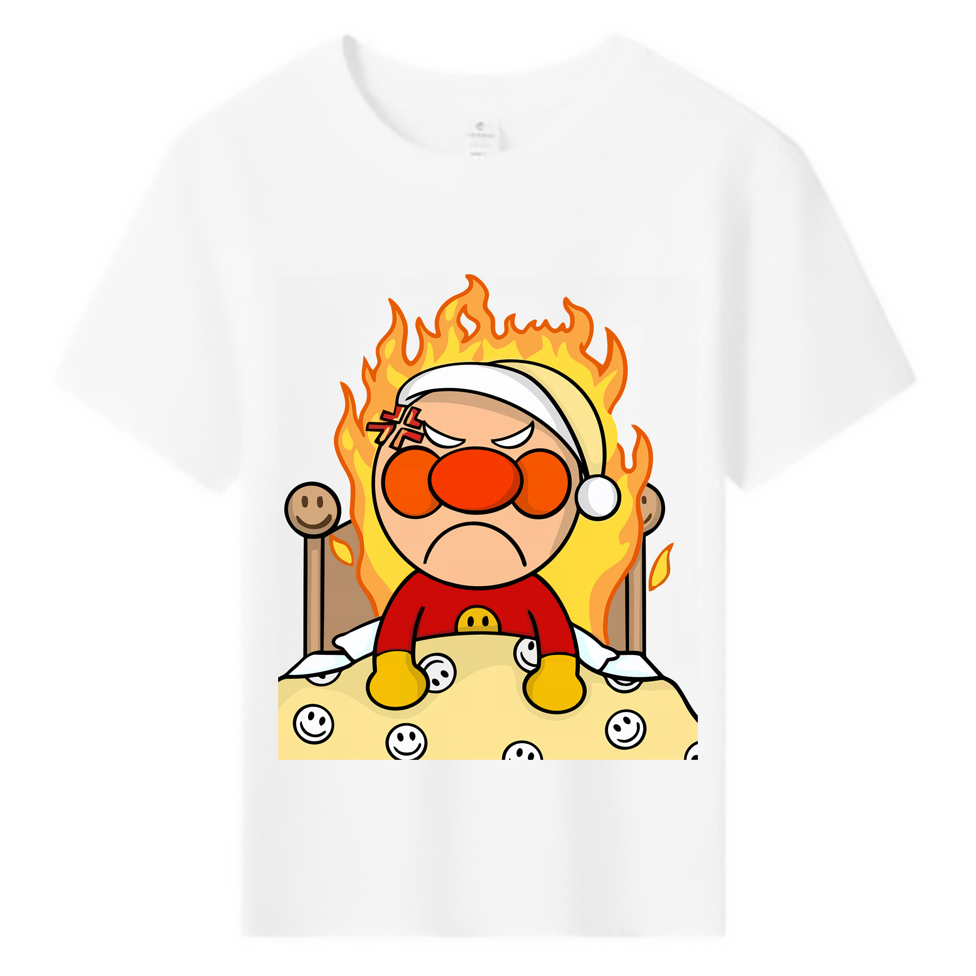 （画像用） アンパンマン Anpanman 綿100％キッズTシャツ（フロントプリント）