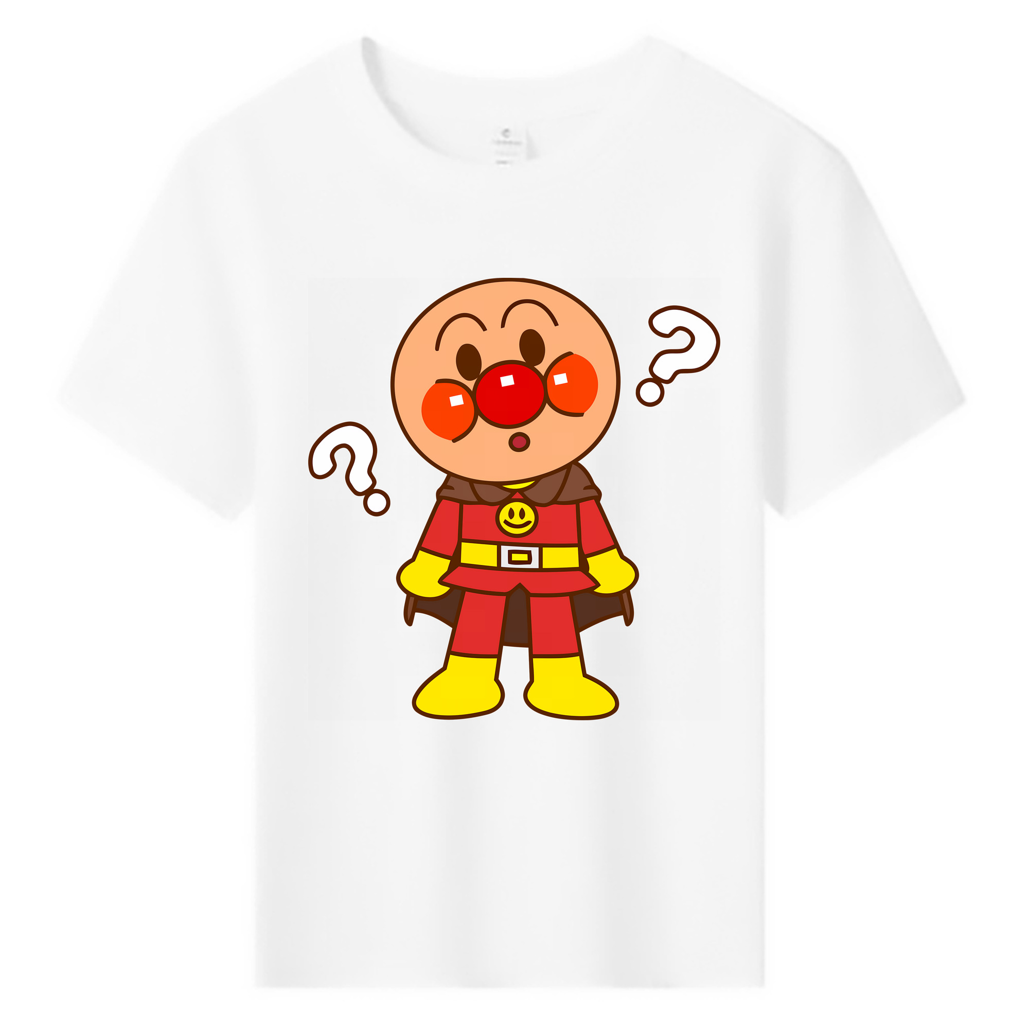 （画像用） アンパンマン Anpanman 綿100％キッズTシャツ（フロントプリント）