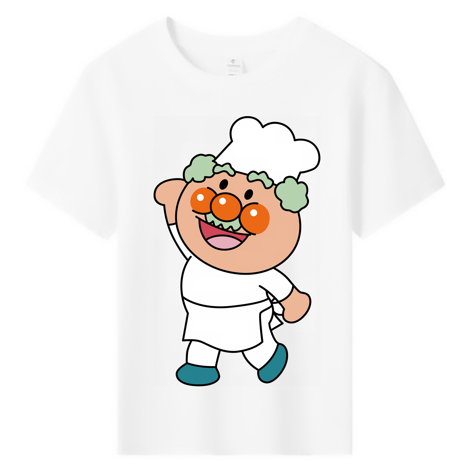 （画像用） アンパンマン Anpanman 綿100％キッズTシャツ（フロントプリント）