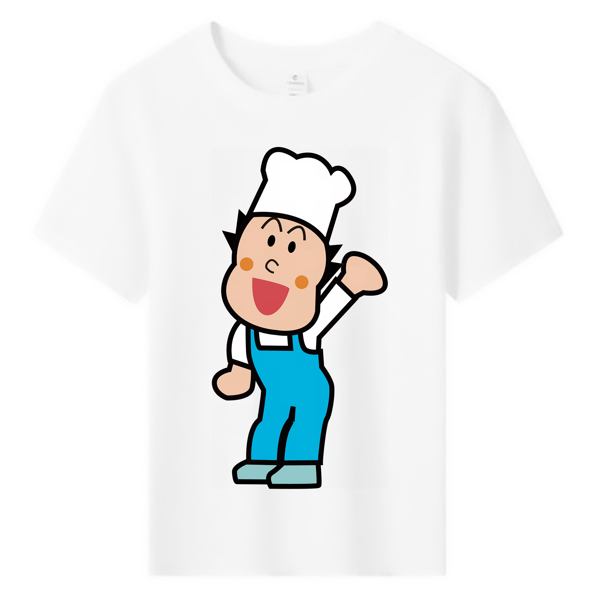 （画像用） アンパンマン Anpanman 綿100％キッズTシャツ（フロントプリント）