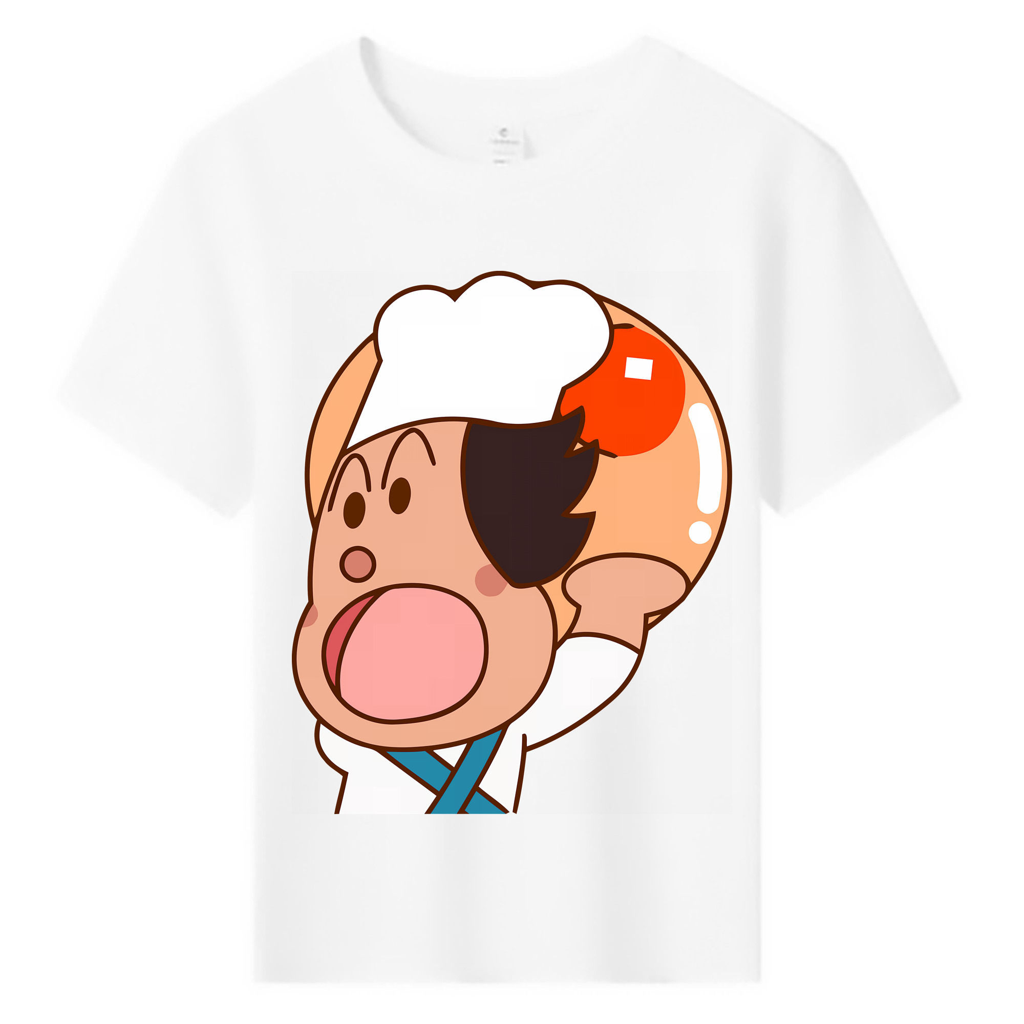 （画像用） アンパンマン Anpanman 綿100％キッズTシャツ（フロントプリント）