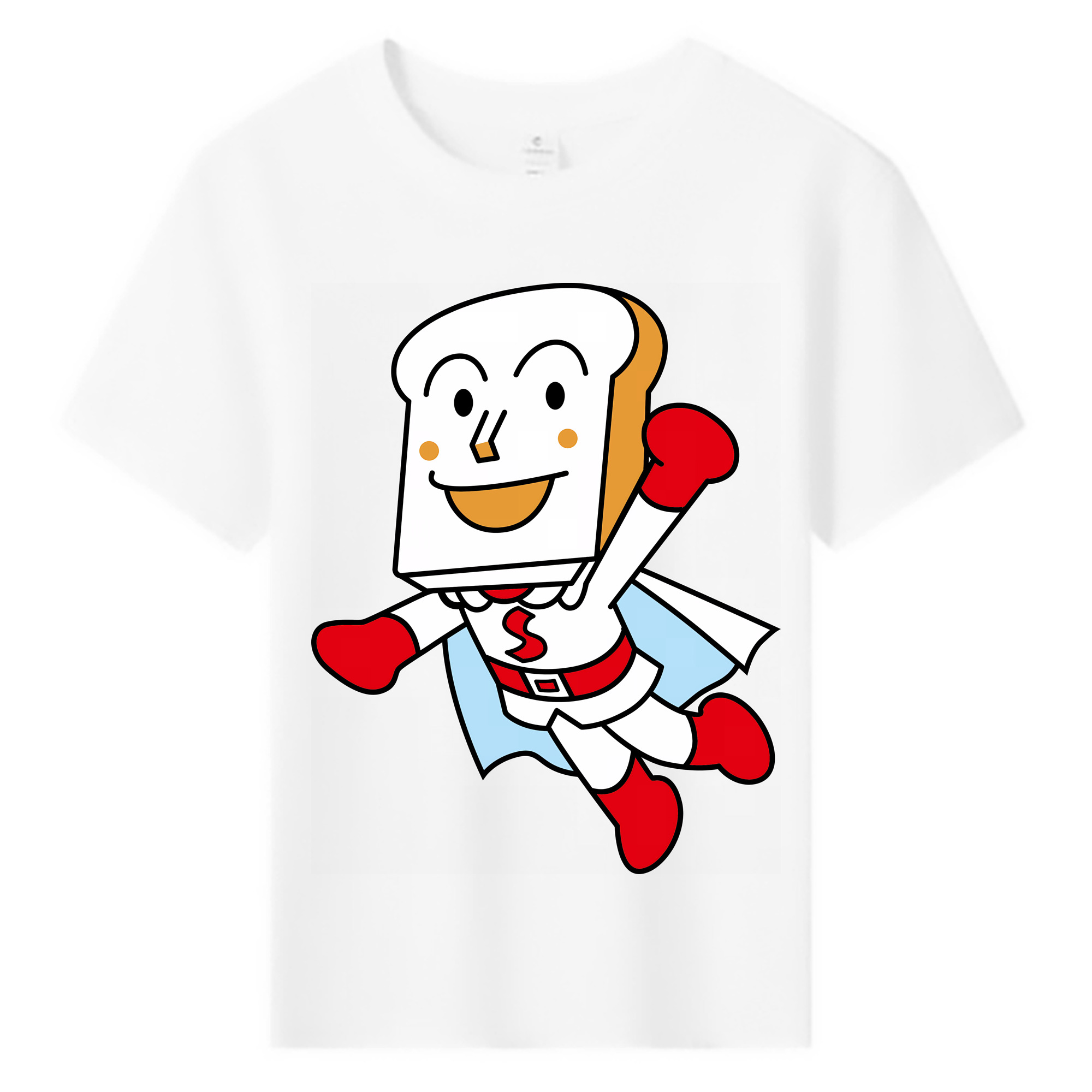 （画像用） アンパンマン Anpanman 綿100％キッズTシャツ（フロントプリント）