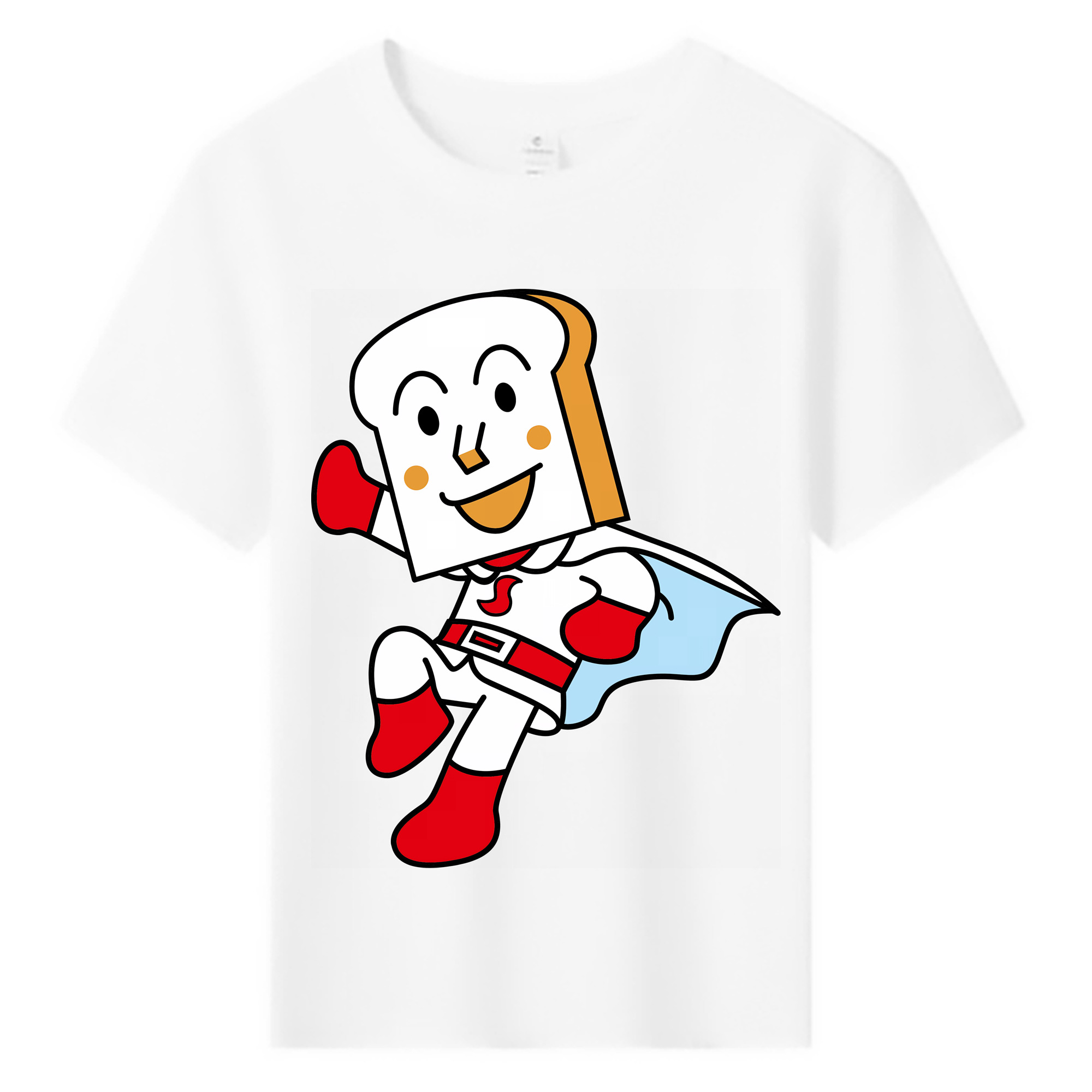 （画像用） アンパンマン Anpanman 綿100％キッズTシャツ（フロントプリント）
