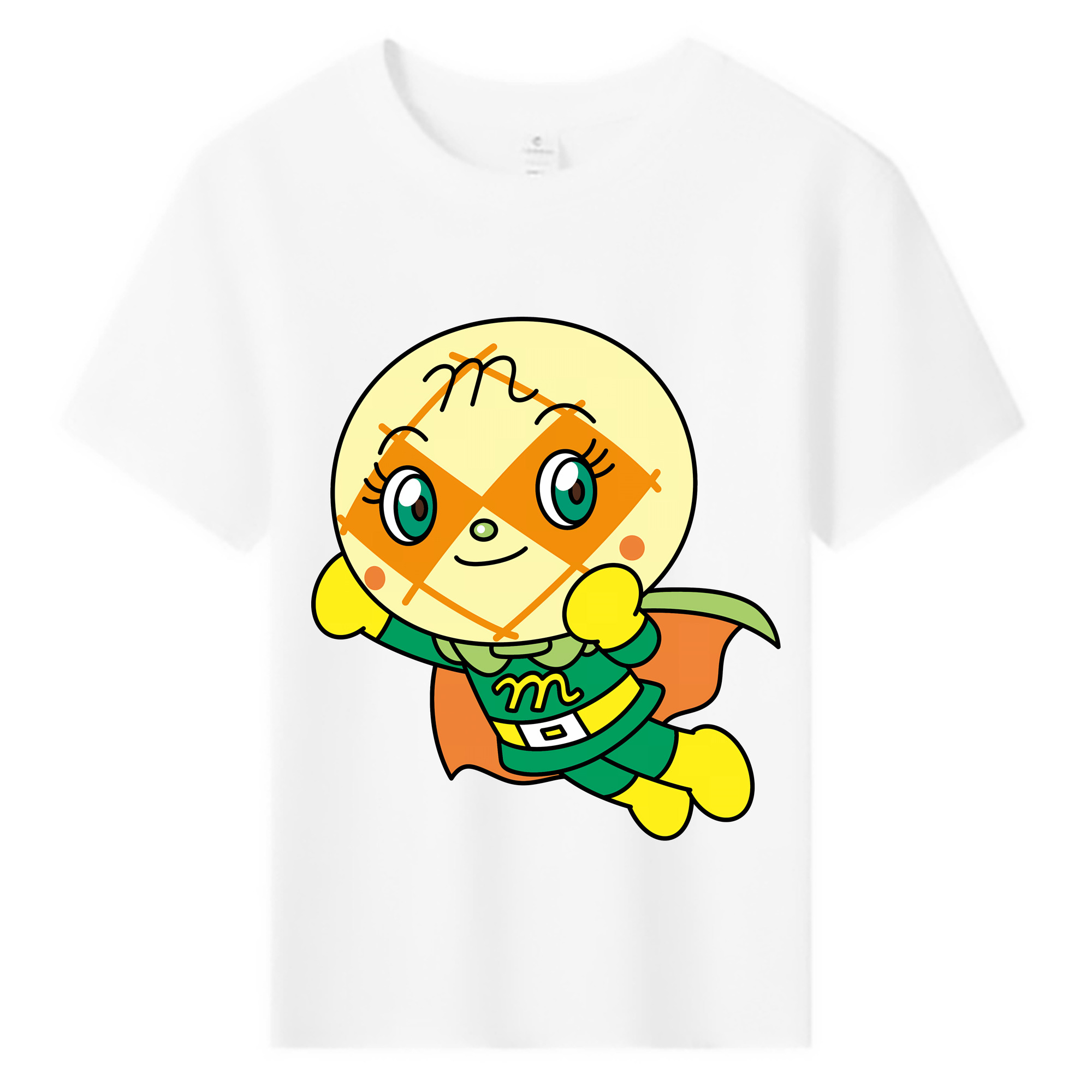 （画像用） アンパンマン Anpanman 綿100％キッズTシャツ（フロントプリント）